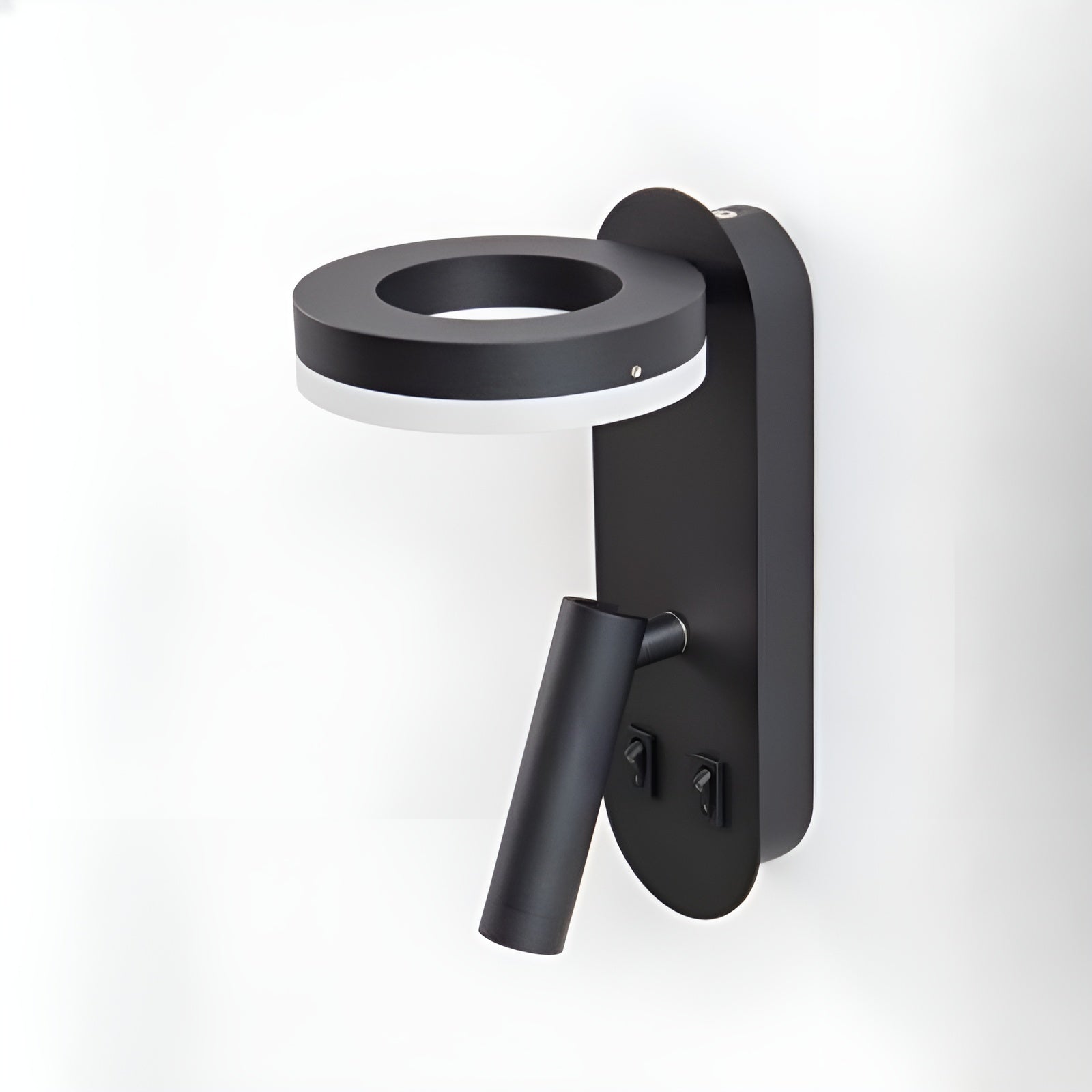 Geometrische Wandleuchte – 2-flammig mit nach unten gerichtetem Schirm | Modern & Dekorativ