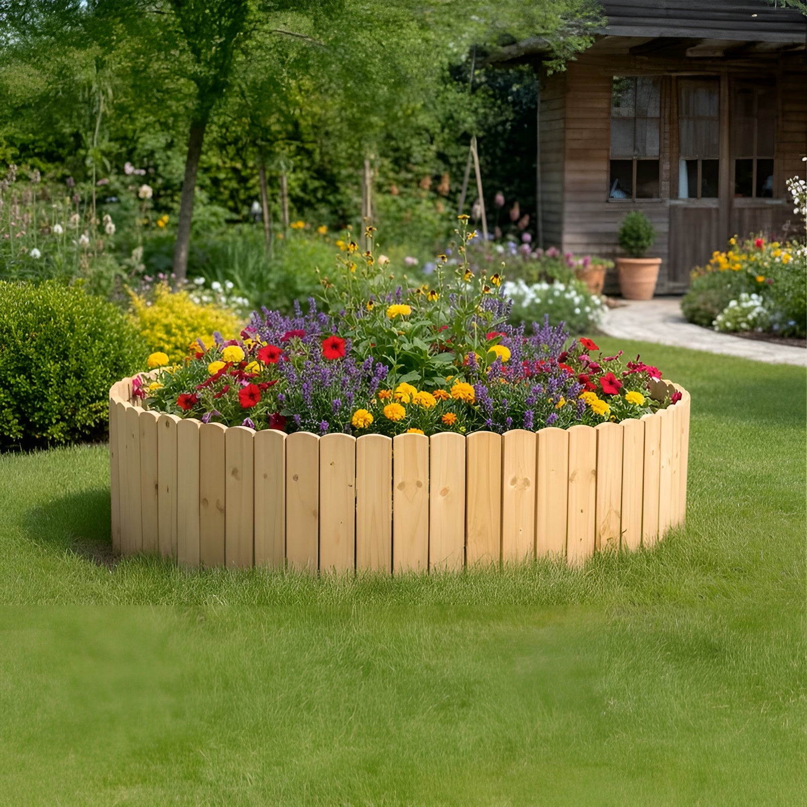 Hellbrauner Holzrahmen in Karottenform – Dekorativer Fotorahmen | Landhaus-Frühlings- und Osterdekoration