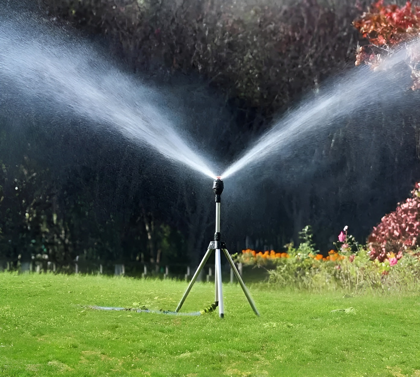 Gartensprinkler mit 360°-Drehung – Effiziente Bewässerung für Rasen & Beete