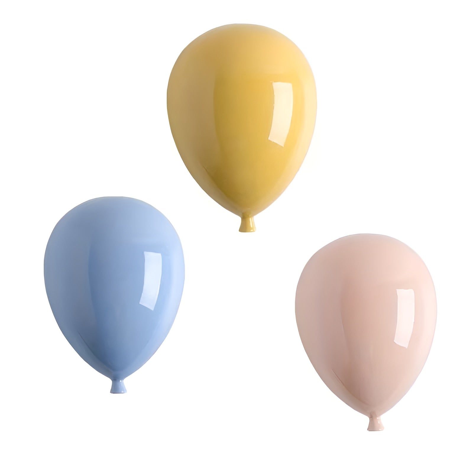 Keramik-Ballon Hängedeko – Modern & Dekorativ | Stilvoller Wohnakzent für Wohn- und Schlafzimmer - Wohnzubehör