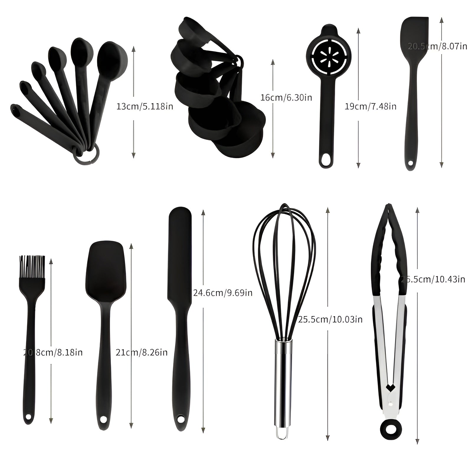 Edelstahl-Rührschüssel-Set (17-teilig) – Mit Deckeln & Reibe | Praktisch für Küche & Backen - Decke