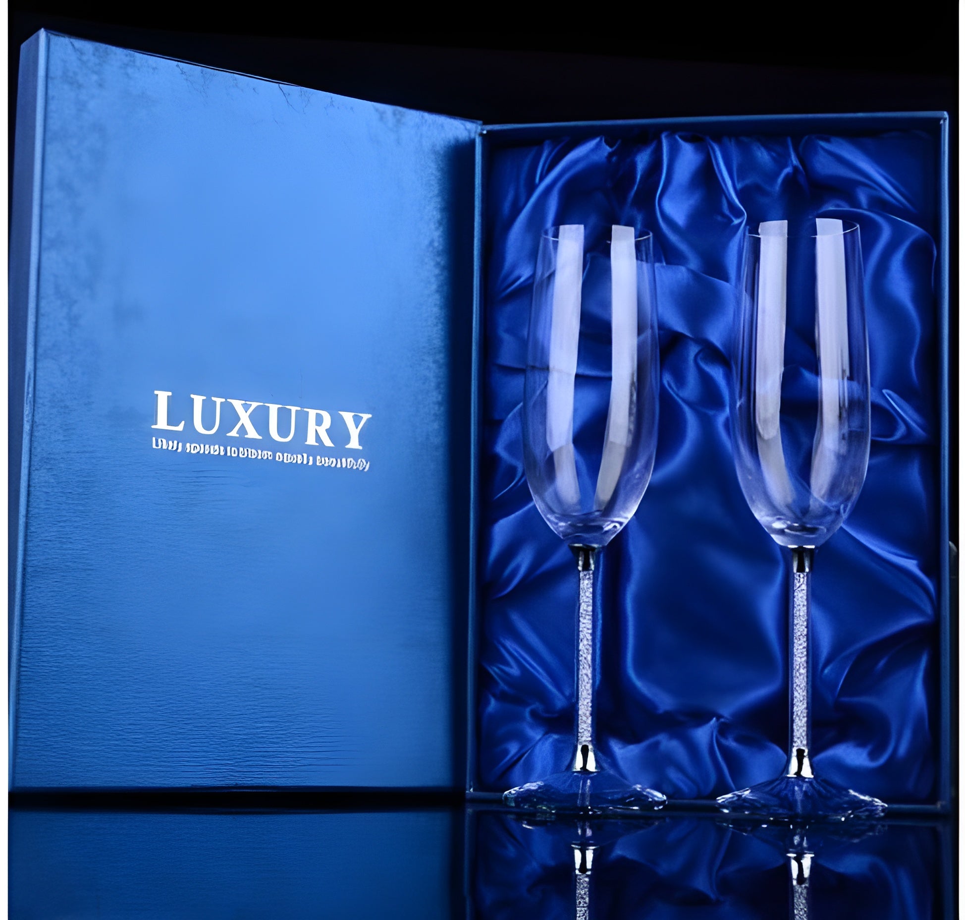 Rotweingläser-Set – 2 Hochwertige Kristallgläser für Wein & Champagner | Elegant für Partys und Feiern