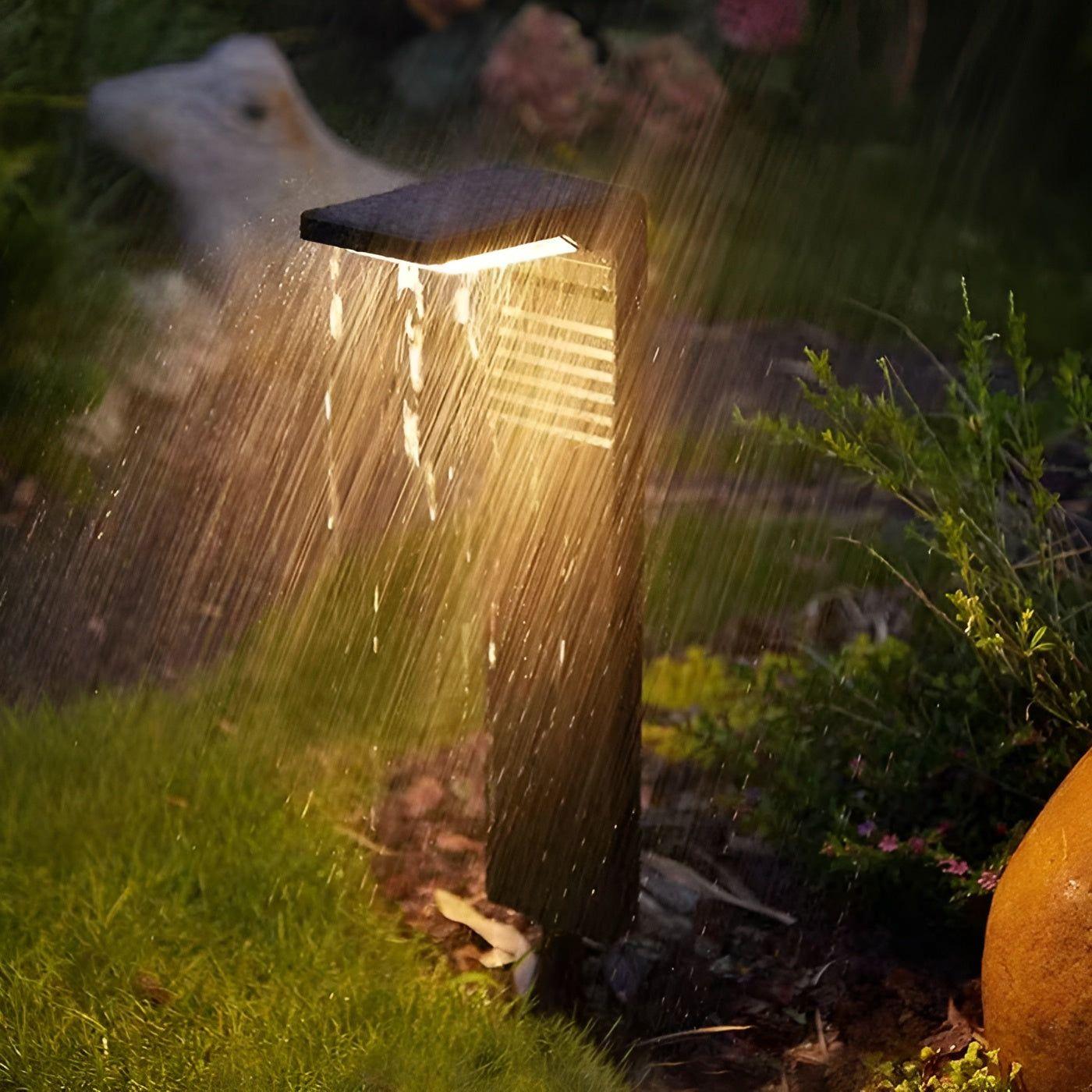 GardenGlow Light - Wasserdichte LED-Solar Garten-Pendelleuchte - Elegare