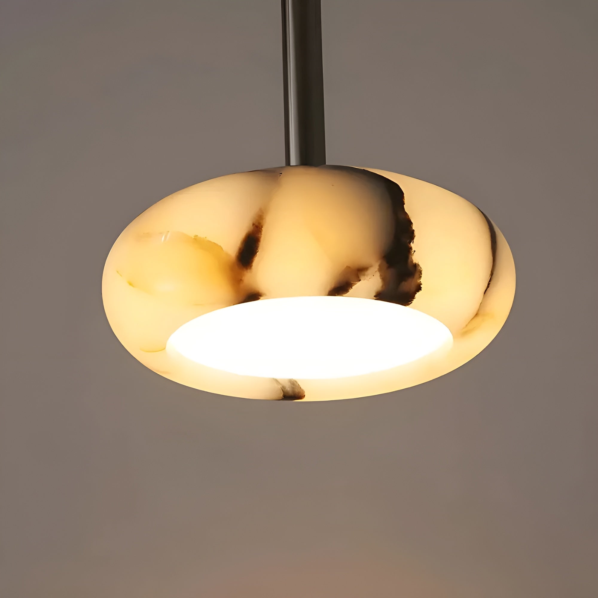 Led-pendellampe I Marmor – Stilig Accentbelysning | Perfekt For Oppholdsrom