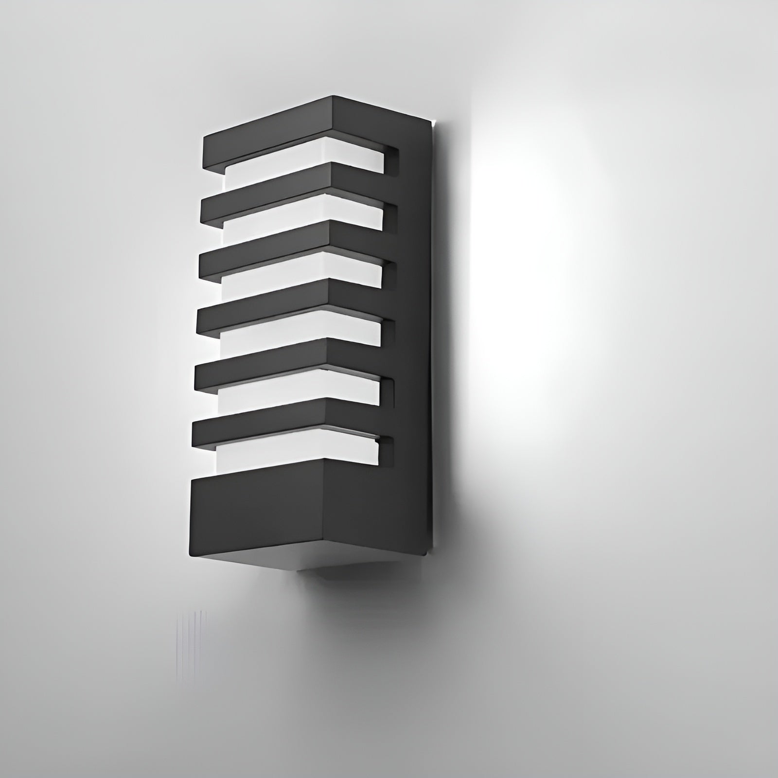 Moderne Wandleuchte aus Aluminium – Wasserdicht und Langlebig | Für Innen- und Außenbereich