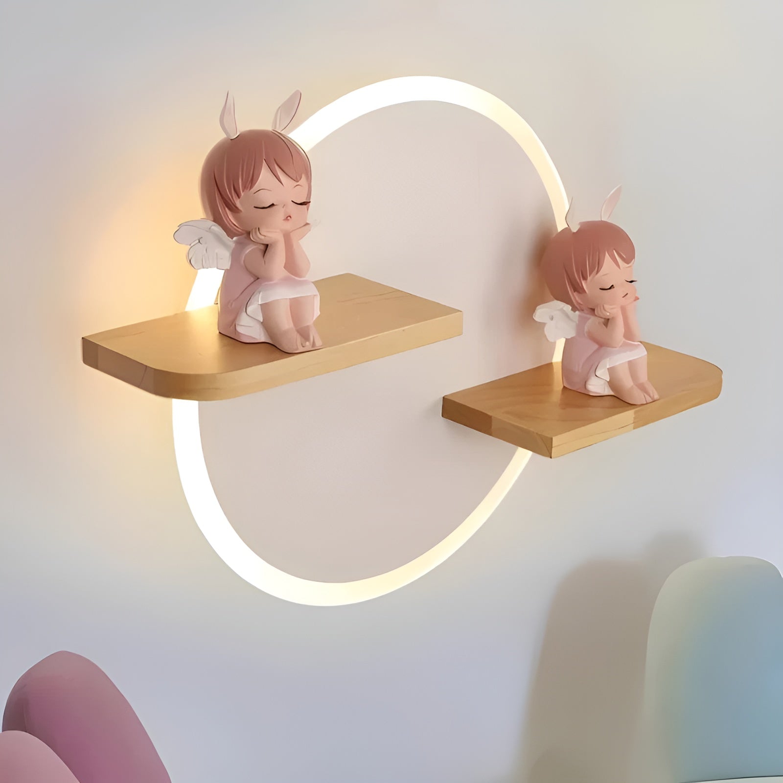 LED-Wandleuchte für Kinderzimmer – Kreatives Nordisches Design | Sanftes Nachtlicht