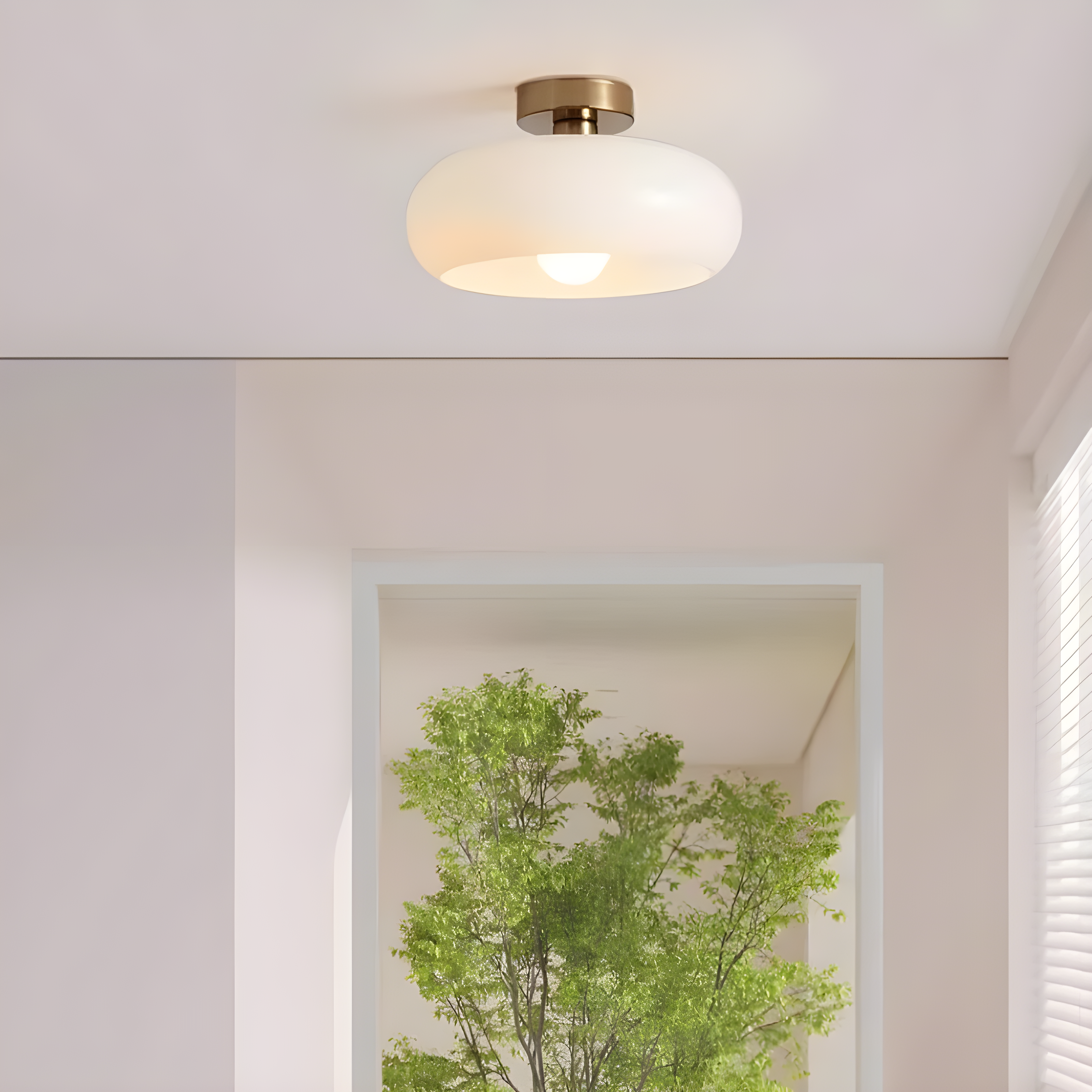 GlassGlow Lamp - Retro Nordic Glass LED Hängelampe