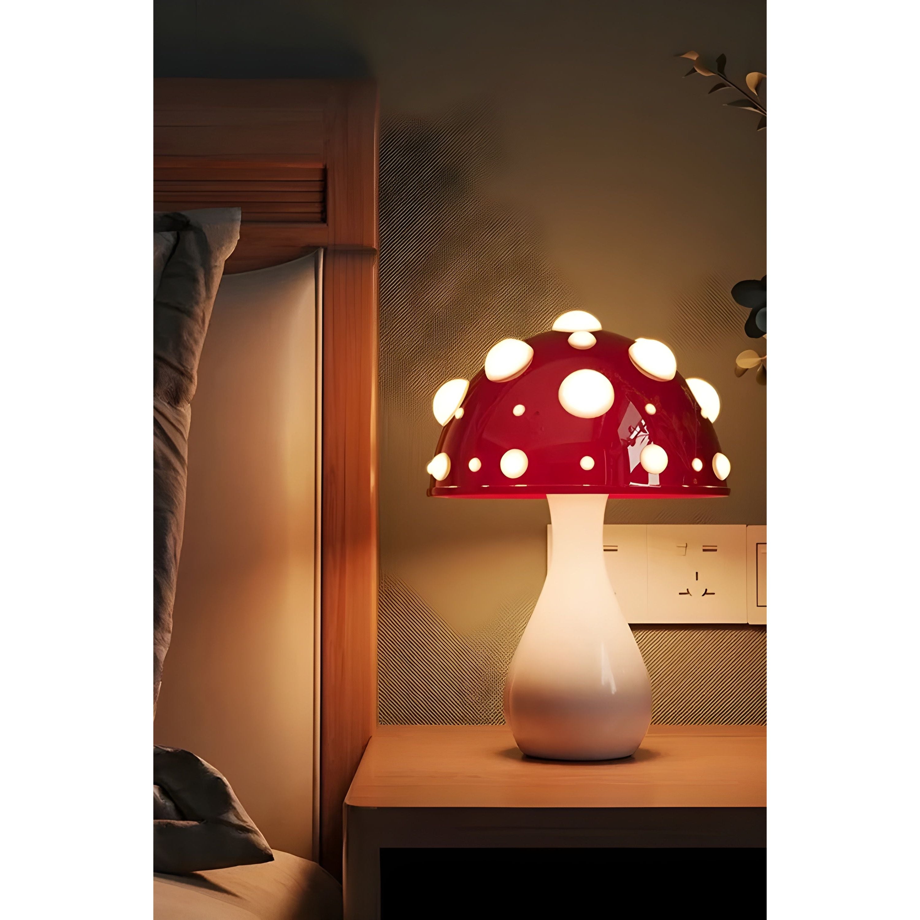 CozyShroom Lamp - Dekorative Pilz-Tischlampe