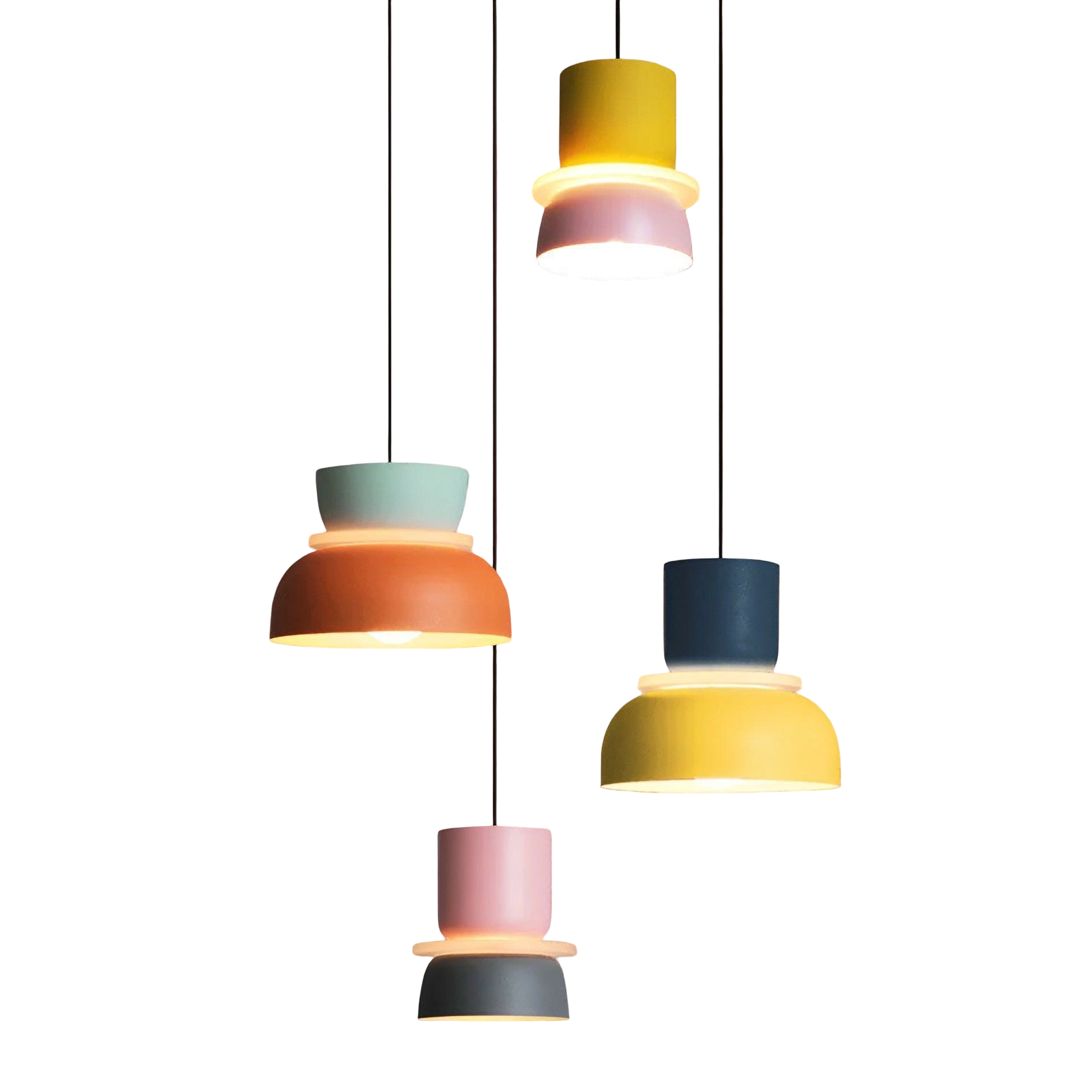 LED-Hängeleuchte im Macaron-Stil – Dekorative Deckenlampe für Ihr Zuhause