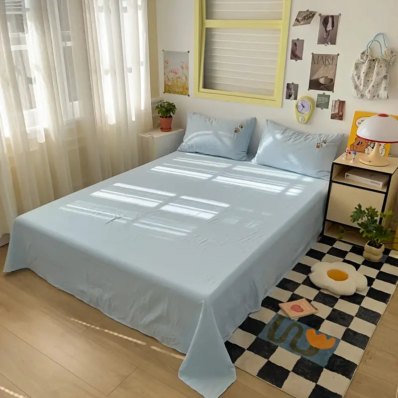 Teddybär Bettwäsche-Set – Ultraweich und Kuschelig | Mit Bettbezug, Bettlaken und 2 Kissenbezügen