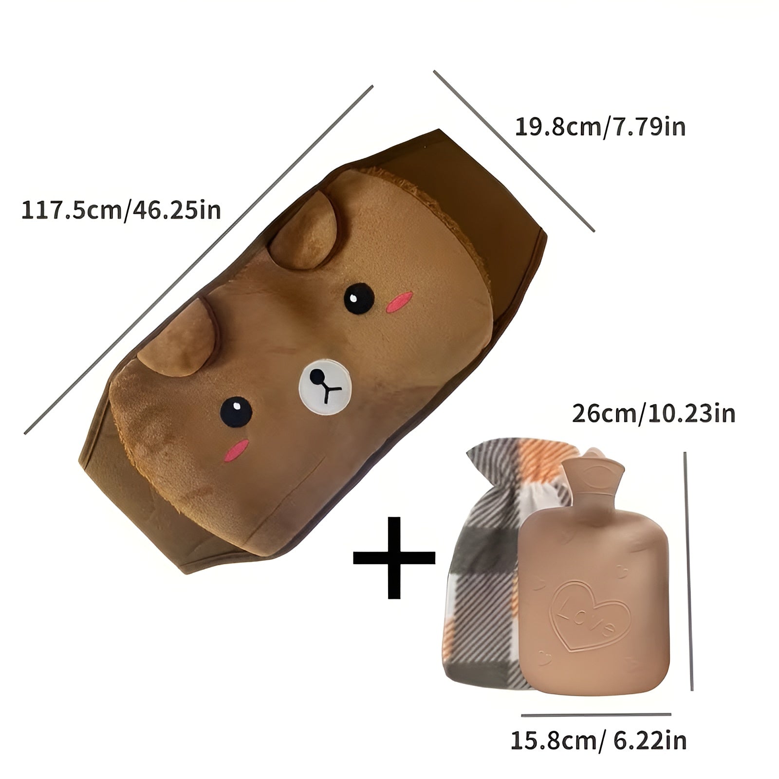 Thermo-Wärmflasche für Taille & Rücken – Entspannende Wärme | Wiederverwendbar & Tragbar - Wohnzubehör