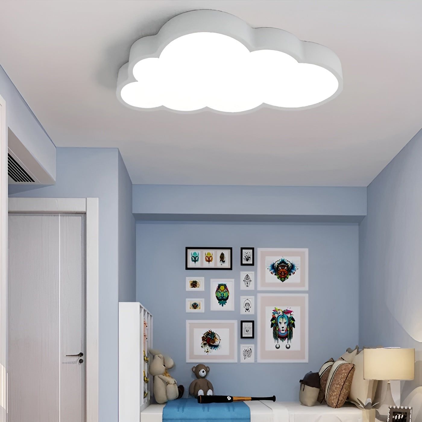 CloudDream Light – Dekorative LED Wolken-Design Kinderzimmer-Deckenleuchte