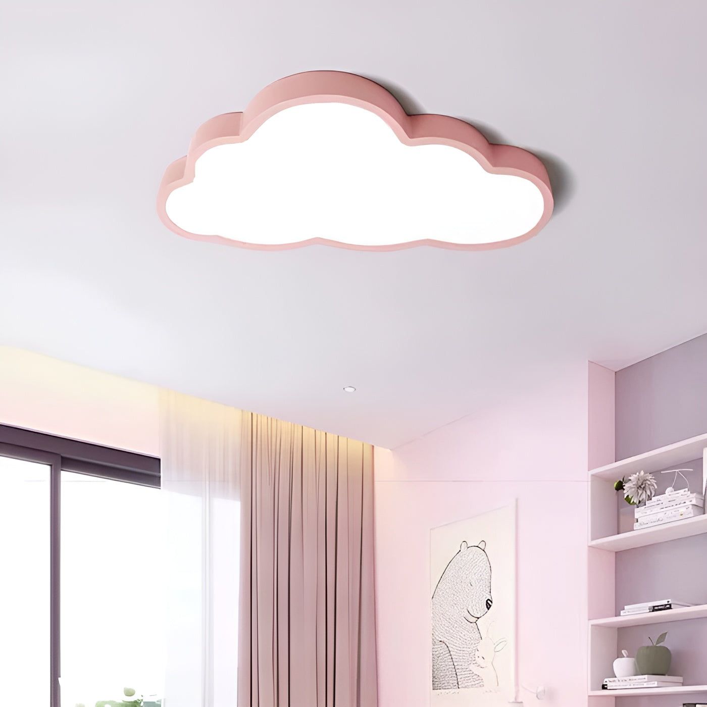 CloudDream Light – Dekorative LED Wolken-Design Kinderzimmer-Deckenleuchte