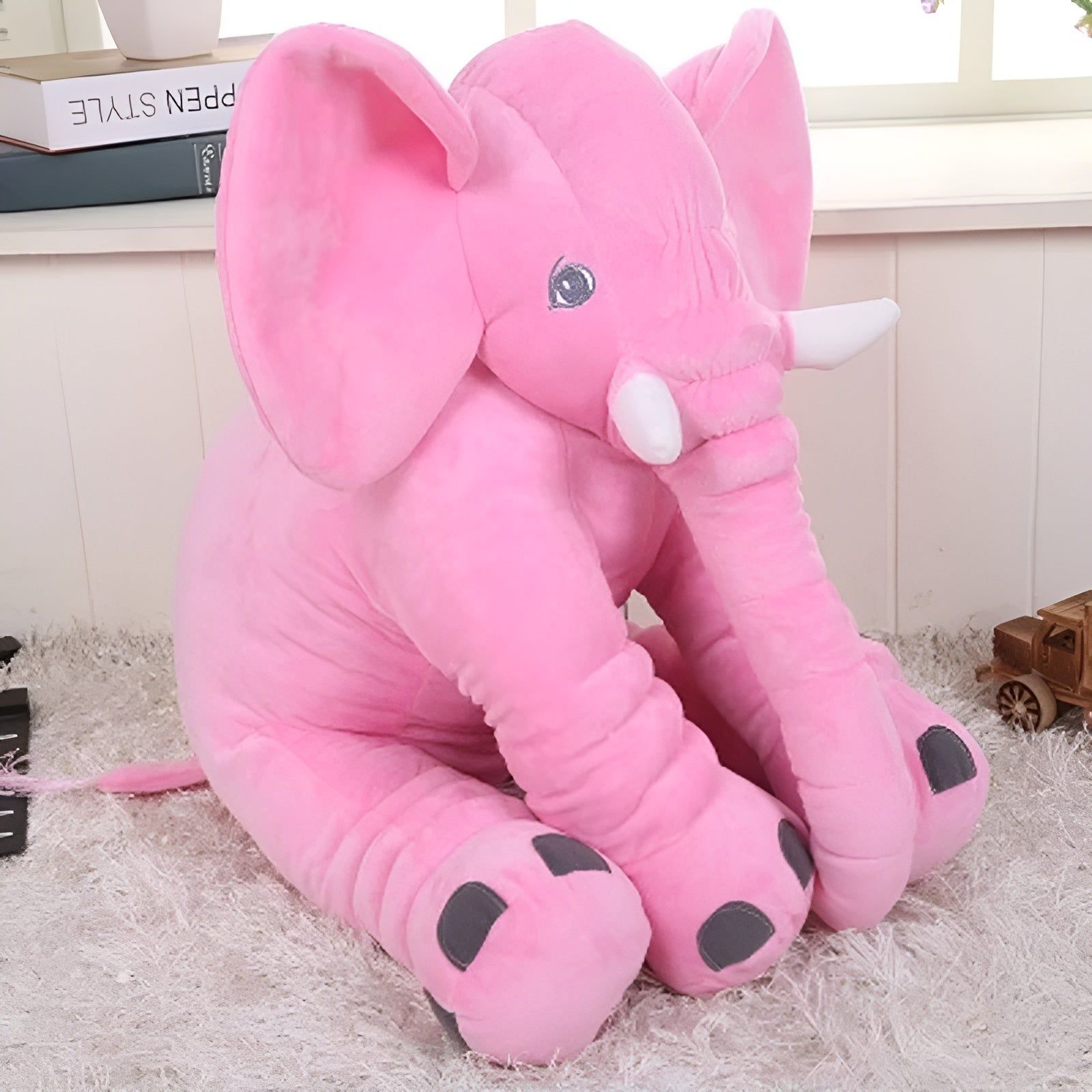 Pachyderm Pillow -  Superweiches Elefanten Kuscheltier für Babys - Elegare