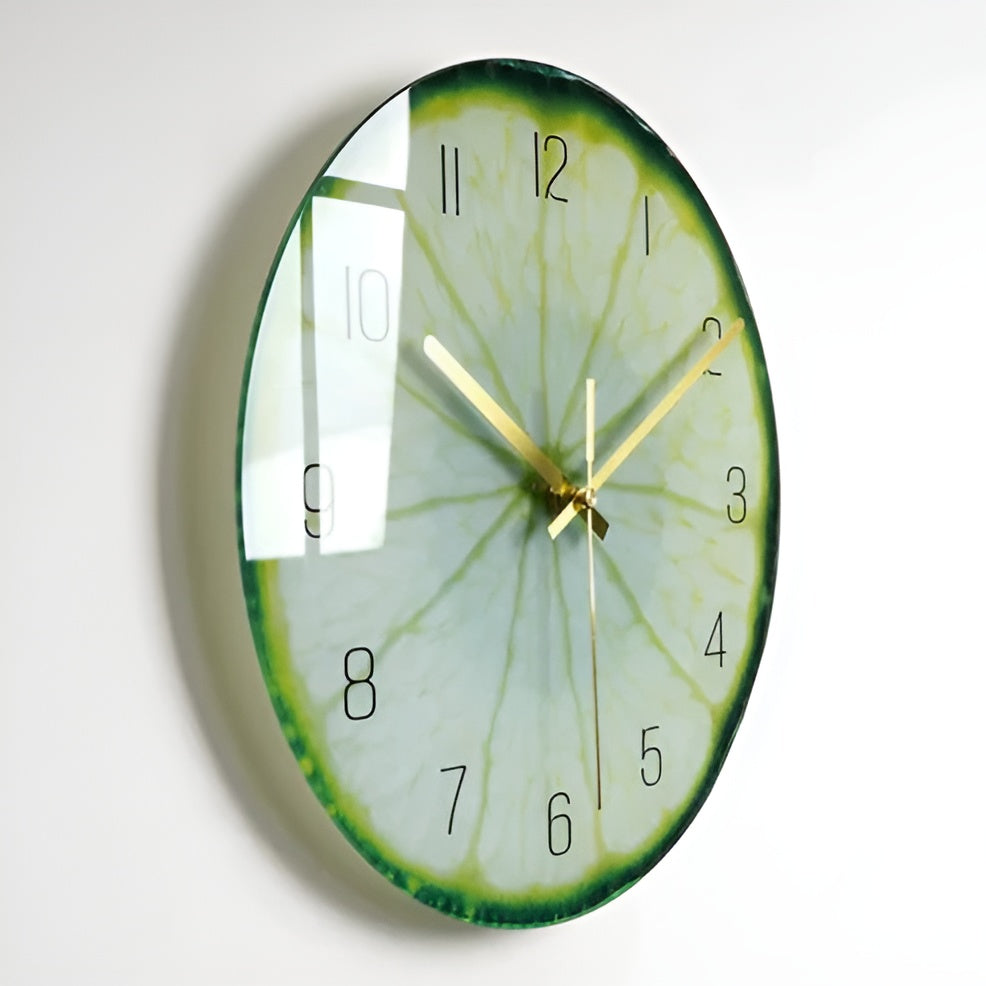 Glas-Wanduhr – Modernes Design | Dekorativ und Stilvoll für Wohnzimmer & Büro