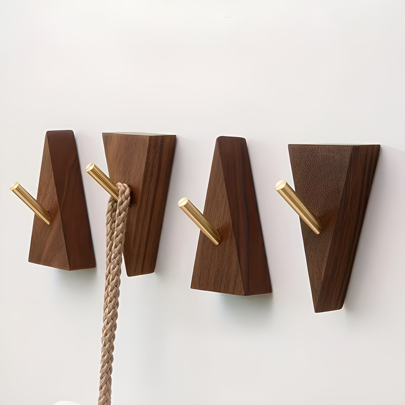 Wandhaken-Set (4 Stück) – Modernes Design im Nordischen Stil | Hochwertig & Dekorativ für Flur Bad und Schlafzimmer