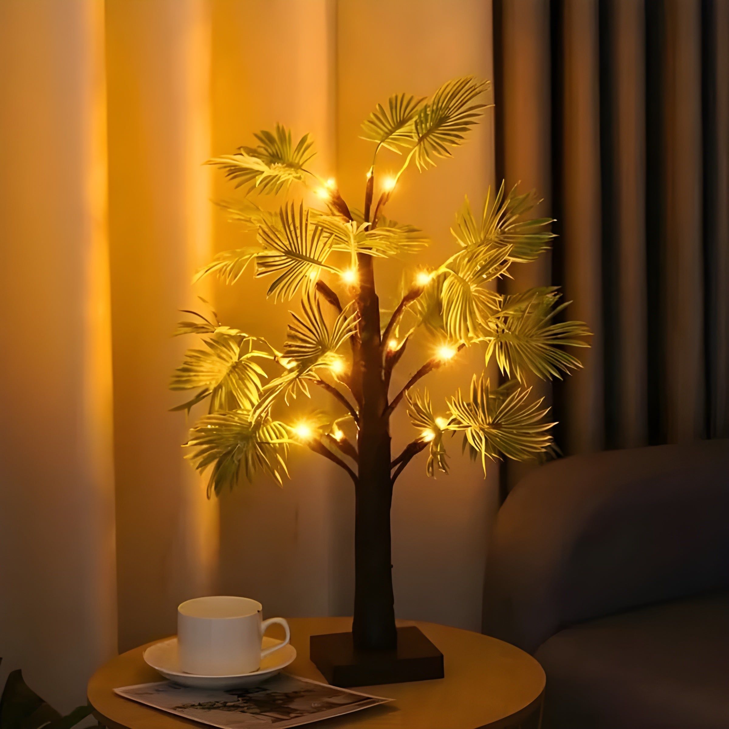 PalmSparkle Lights - Weihnachten LED Palme Dekoration Lichter