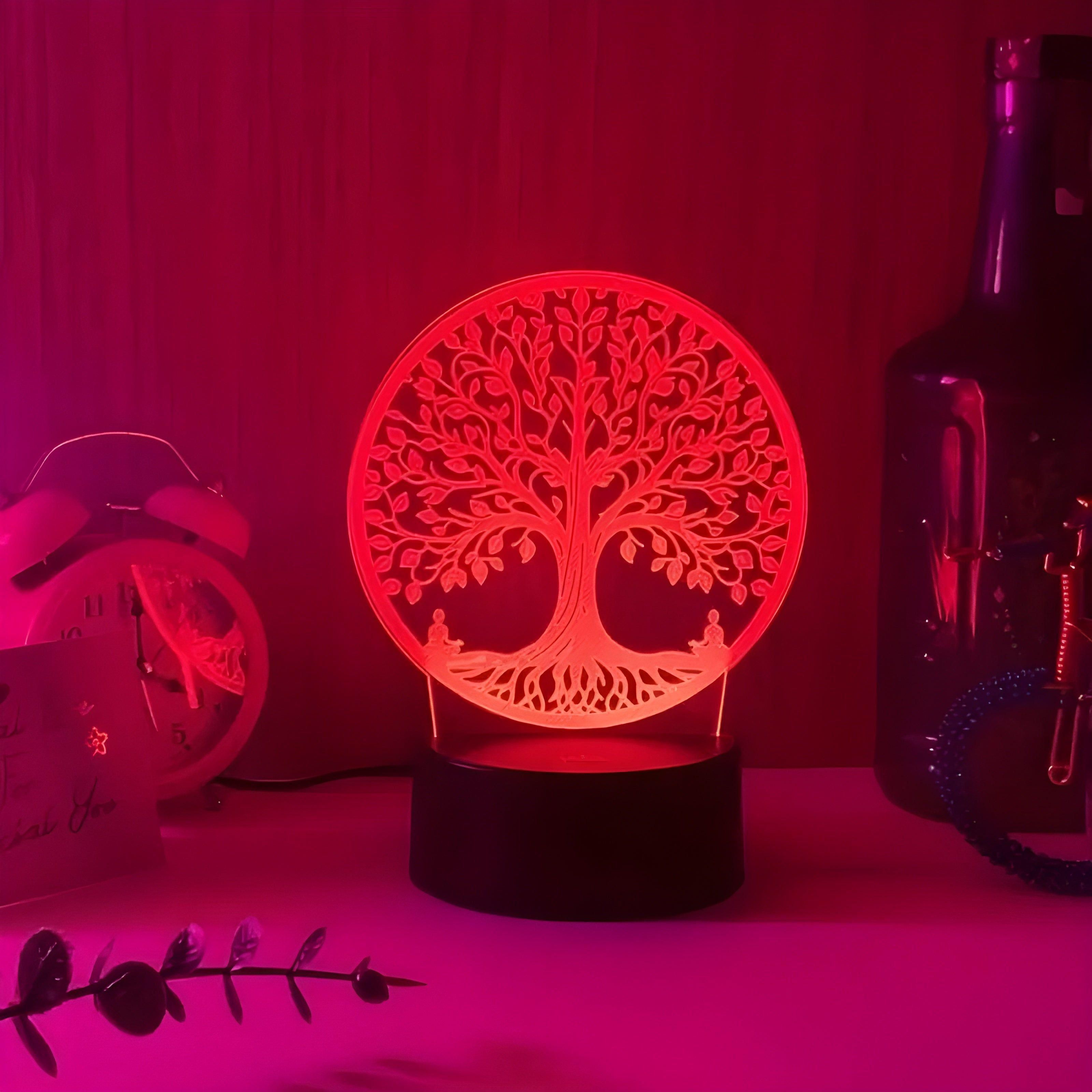 IllumiDecor Light - Dekoratives 3D LED-Nachtlicht