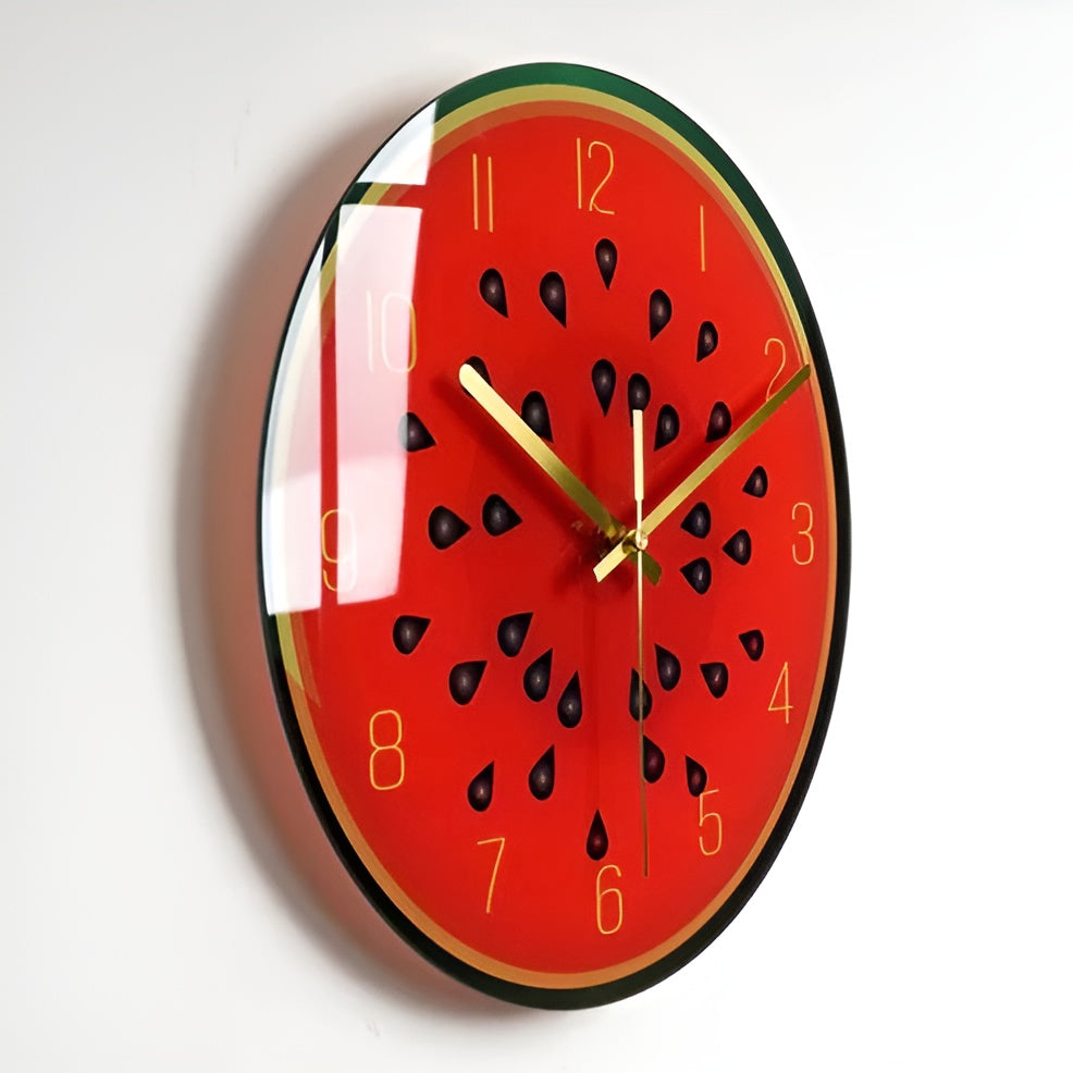 Glas-Wanduhr – Modernes Design | Dekorativ und Stilvoll für Wohnzimmer & Büro