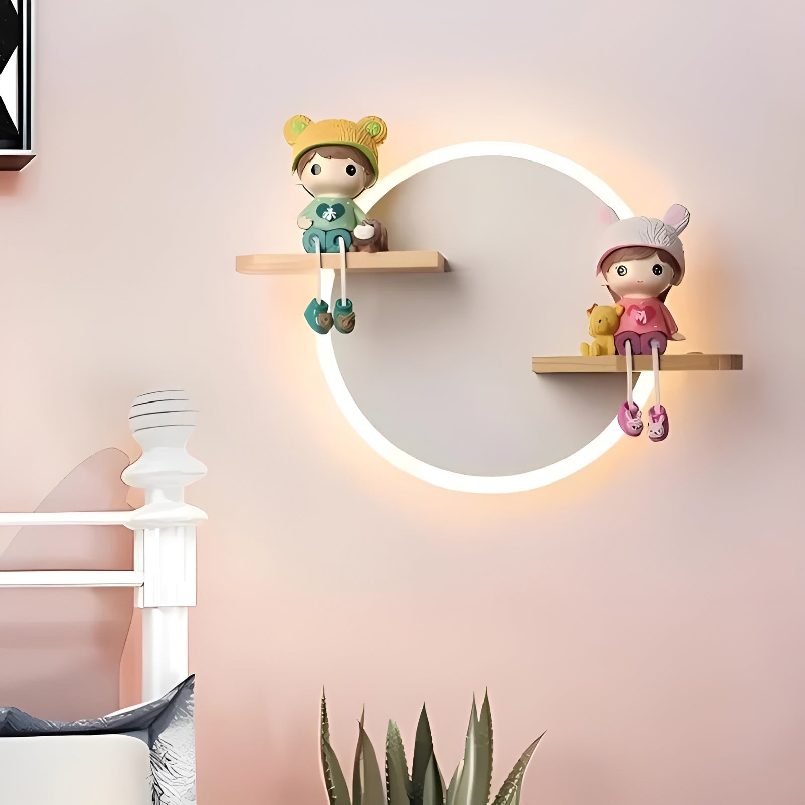 LED-Wandleuchte für Kinderzimmer – Kreatives Nordisches Design | Sanftes Nachtlicht