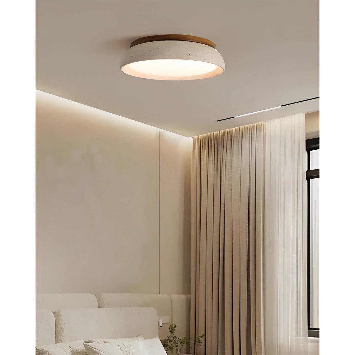 Runde Deckenleuchte – Warmes, Gleichmäßiges Licht | Geeignet für alle Räume