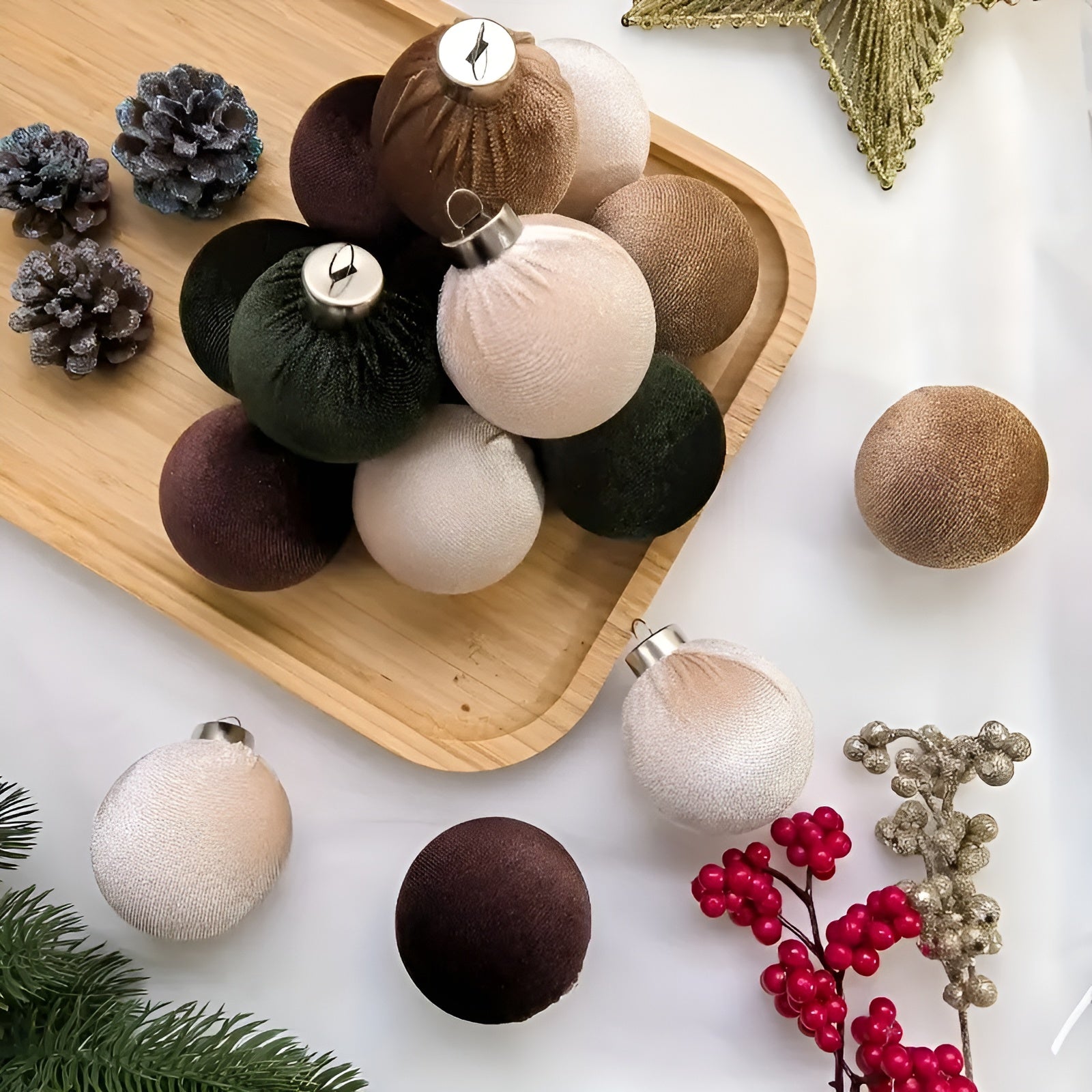 Glitzernde Weihnachtskugeln – Kreative und Langlebige Christbaumdekoration