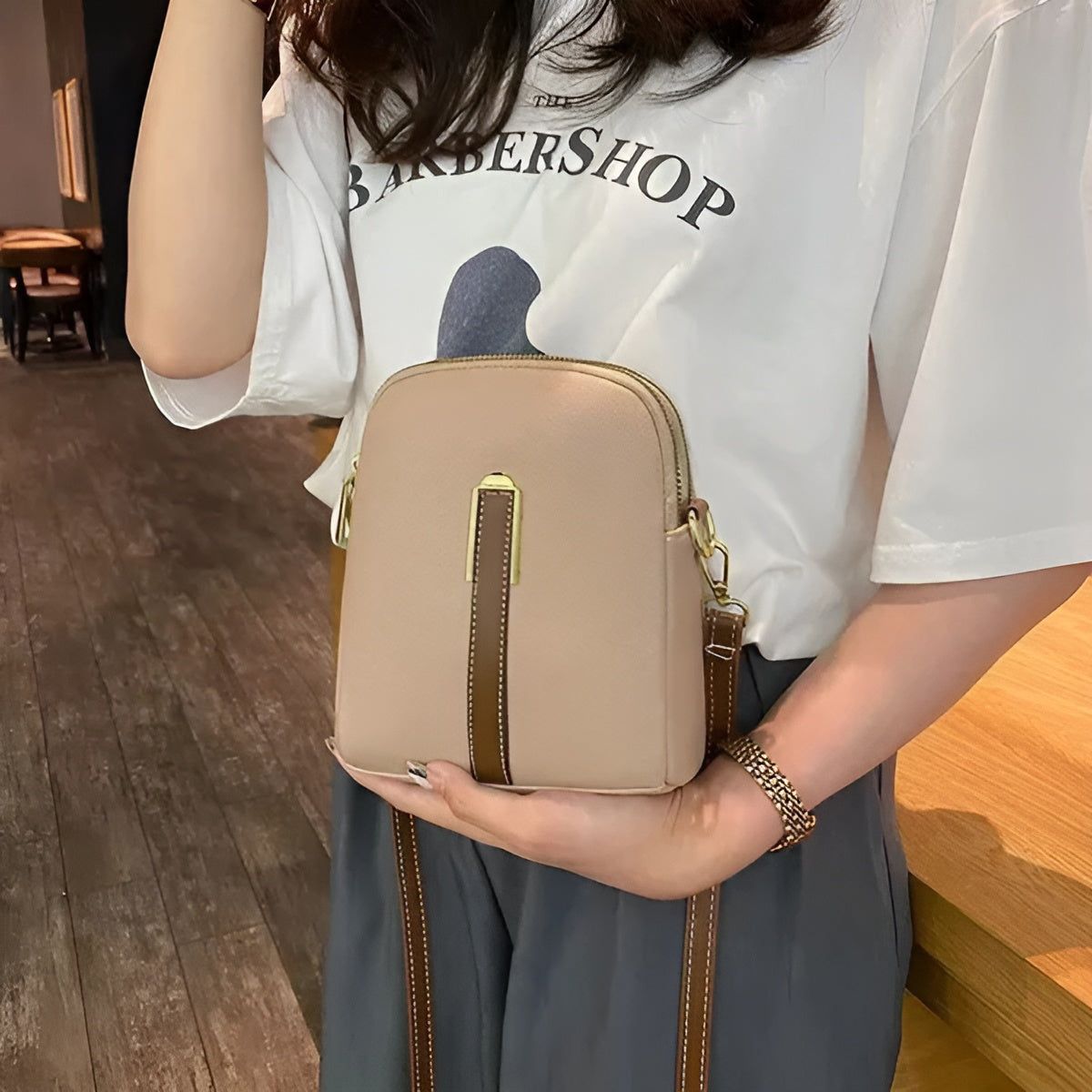 Ella Bag - Luxuriöse Feminine Crossbody Tasche Perfekter Mix aus Stil und Funktion - Elegare