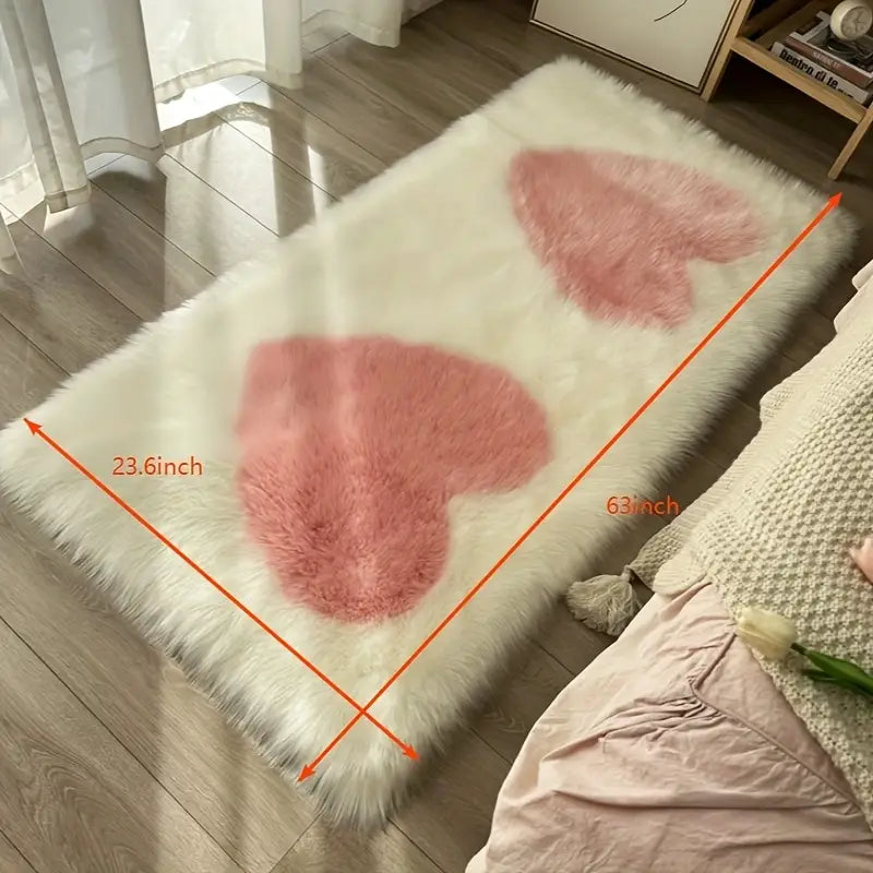 Flauschiger Kunstfell-Teppich – Weich & Luxuriös | Perfekt für Schlafzimmer & Wohnzimmer