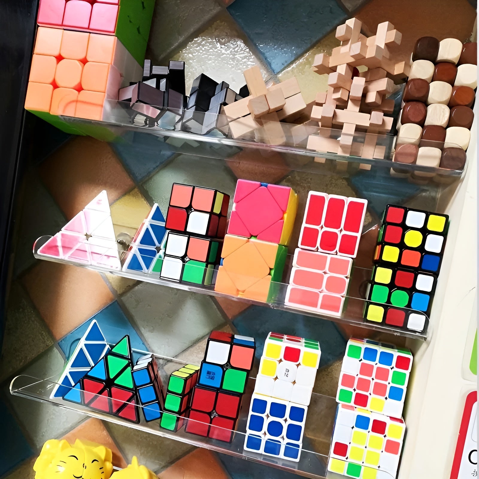 Acryl Wandregal – Bohrfreie Aufbewahrung | Ideal für Bad und Küche