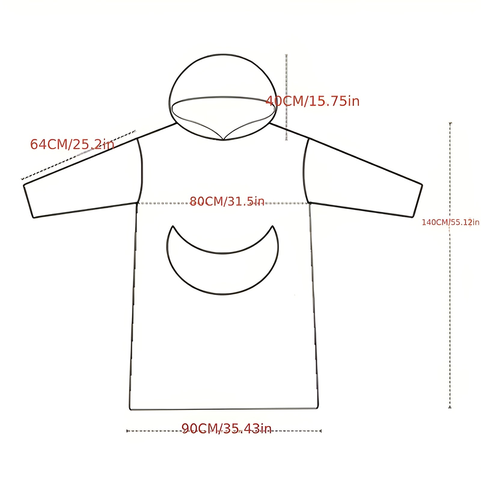 Kuschelige Hoodie-Decke – Warm Weich und Bequem | Ideal für Kalte Wintertage - Decke