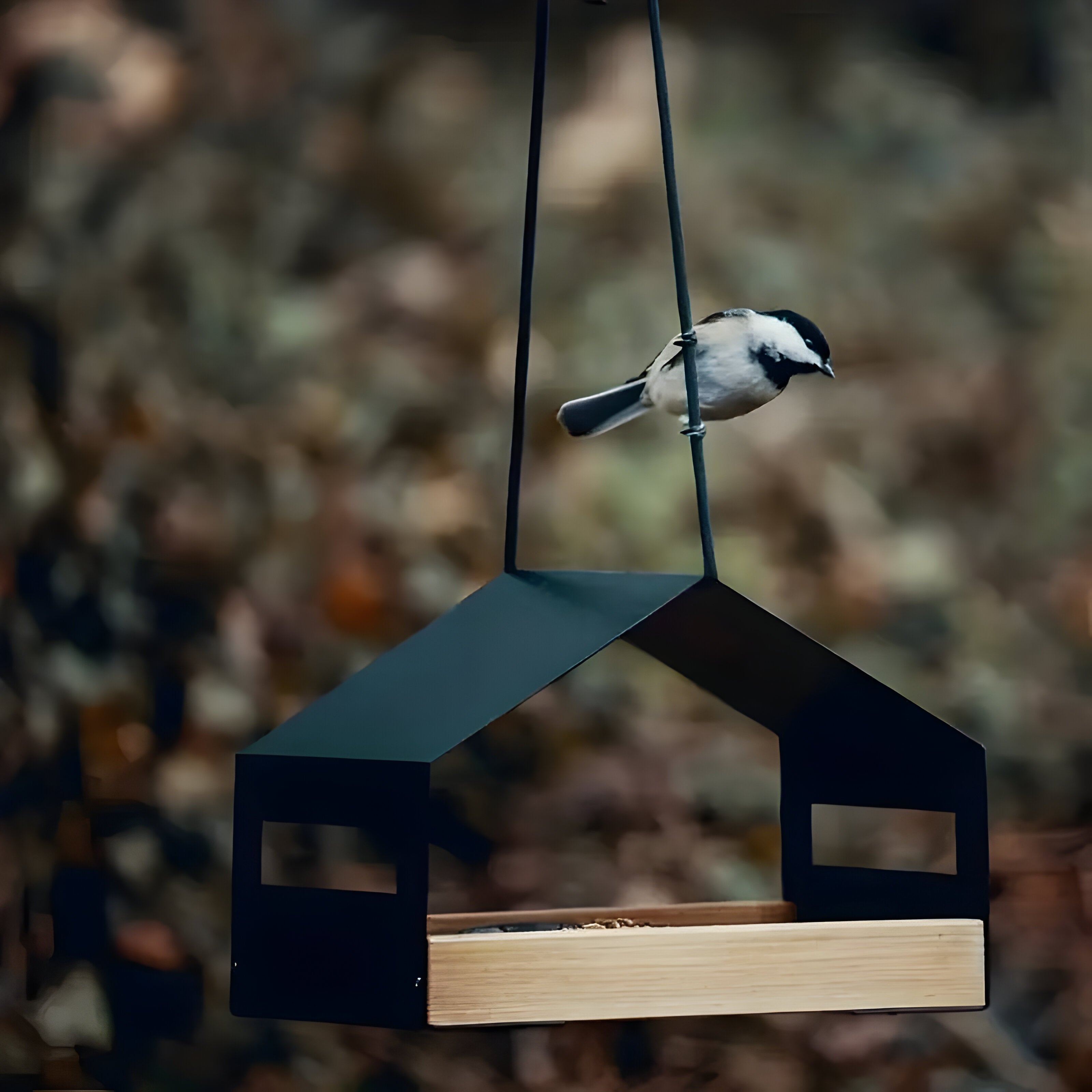 TweetWood Nest – Elegantes Hängendes Vogelhaus
