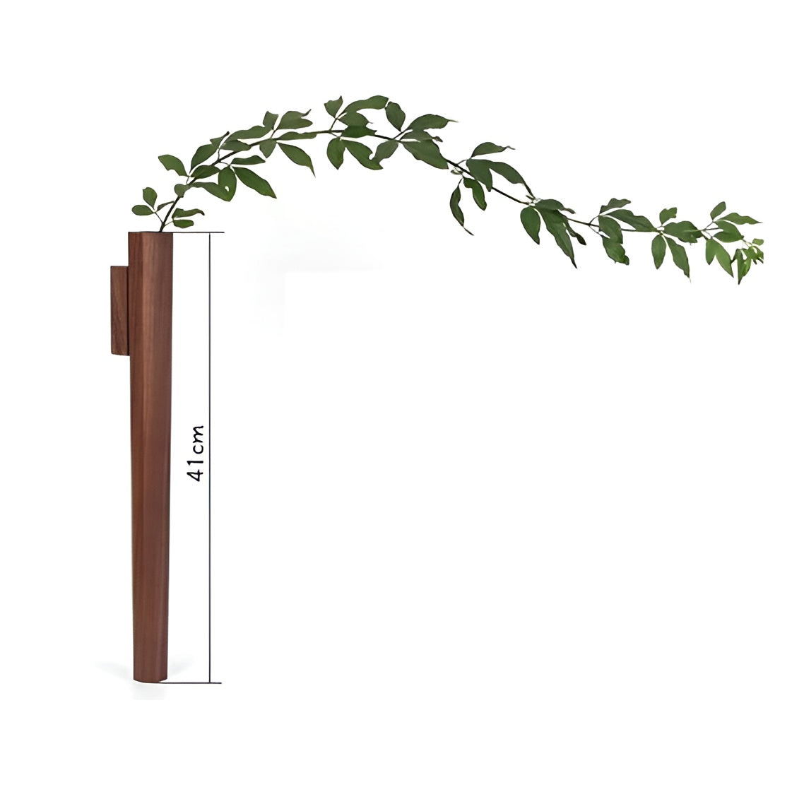 Holz Wandvase – Rustikale und Dekorative Wanddekoration | Ideal für Moderne Wohnräume - Vase