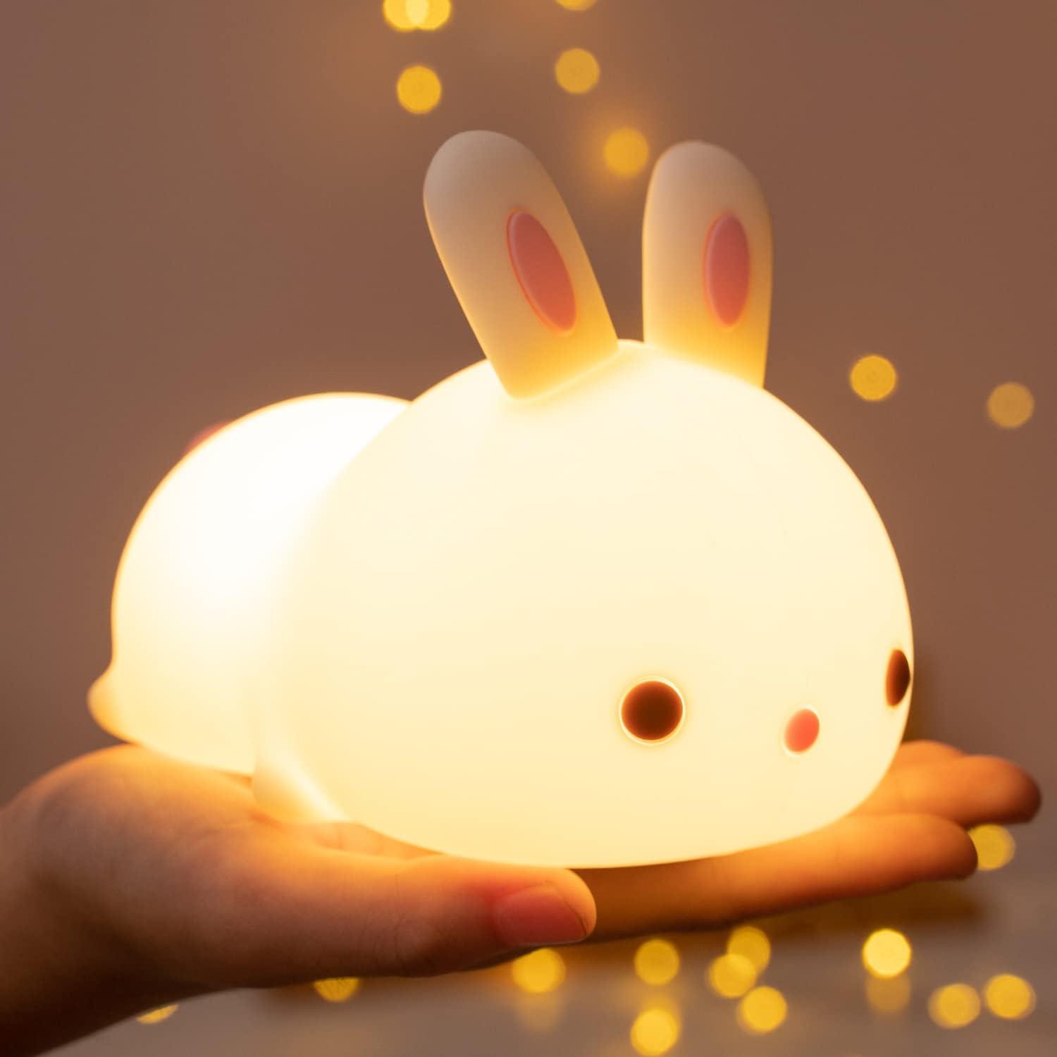 RabbitDream Lamp - Bunte Touch-Sensor-Rabbit LED-Nachtlampe Elegare