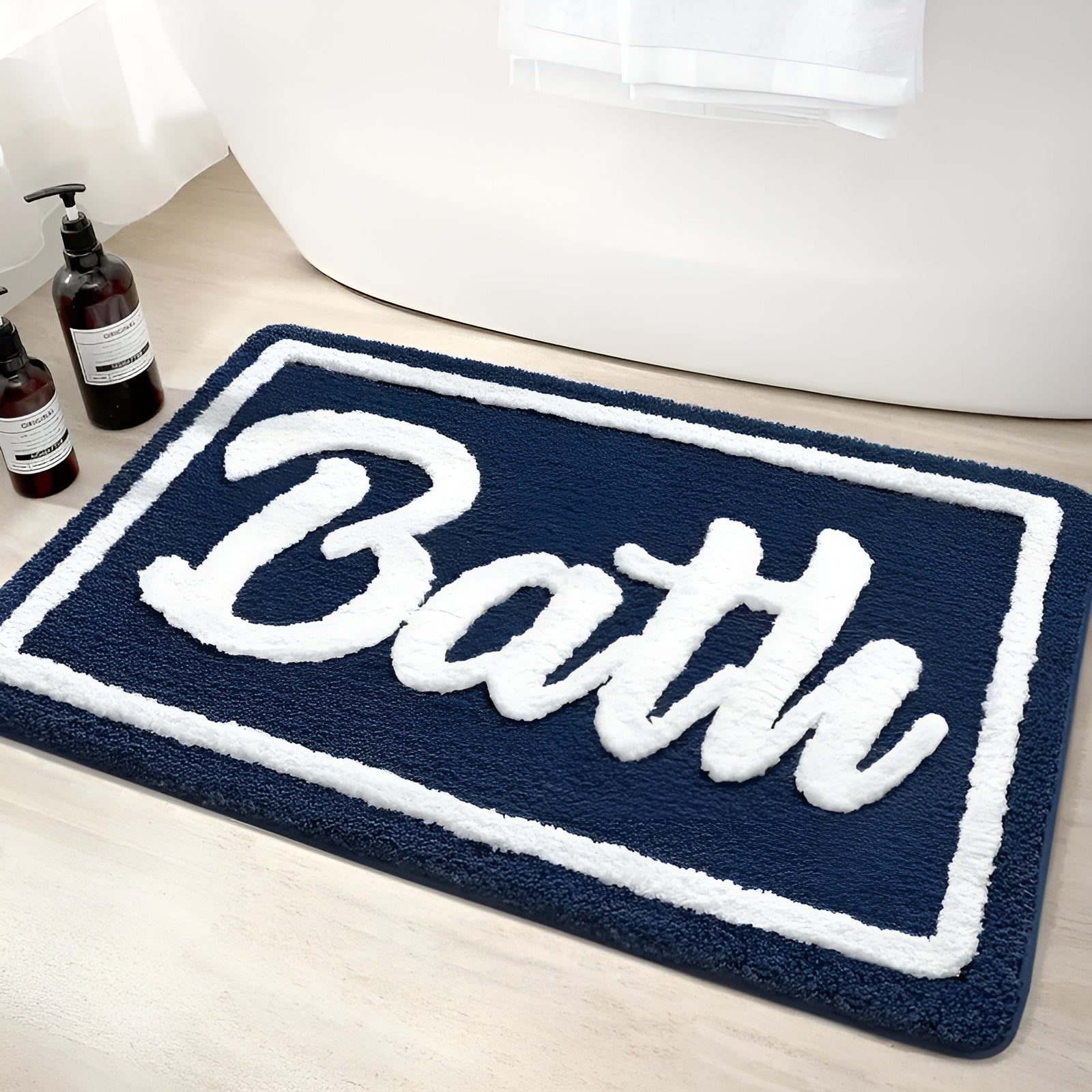 Weiche Badvorleger – Rutschfest & Saugfähig | Perfekt als Weihnachtsdeko oder Geschenk