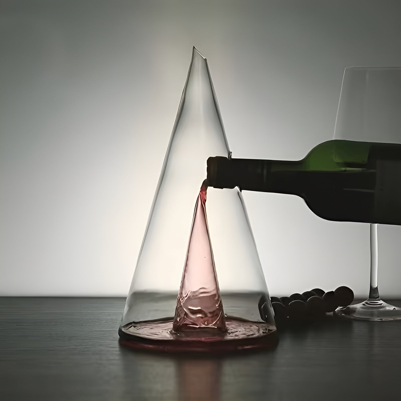 Weindekanter aus Glas – Stilvoll und Elegant | Perfekt zum Belüften von Rotwein bei Dinner und Feiern - Wohnzubehör