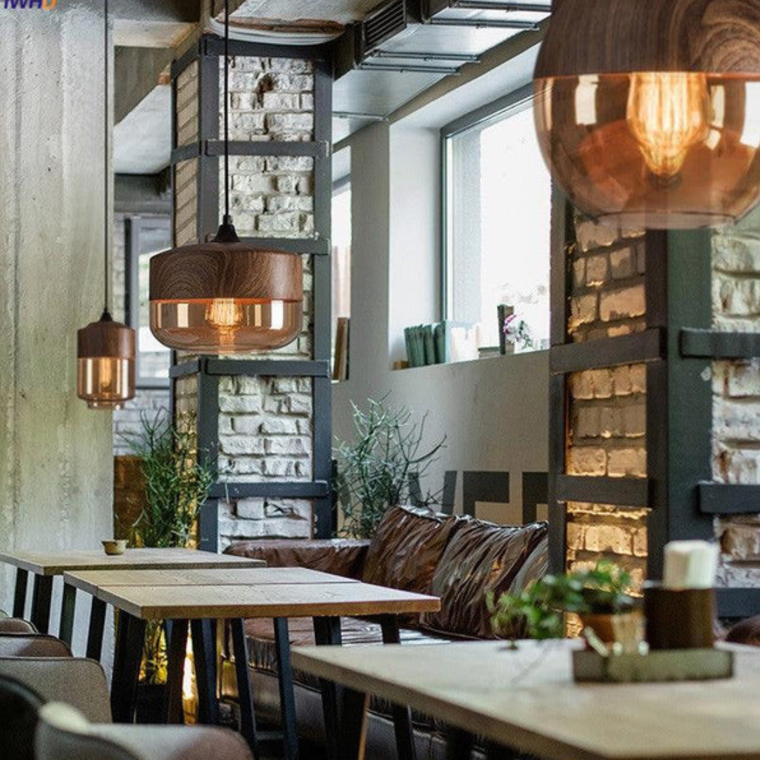 Detailaufnahme Glasschirm mit weicher Lichtverteilung