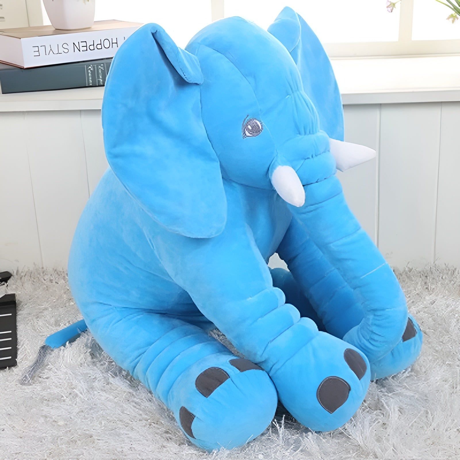 Pachyderm Pillow -  Superweiches Elefanten Kuscheltier für Babys - Elegare