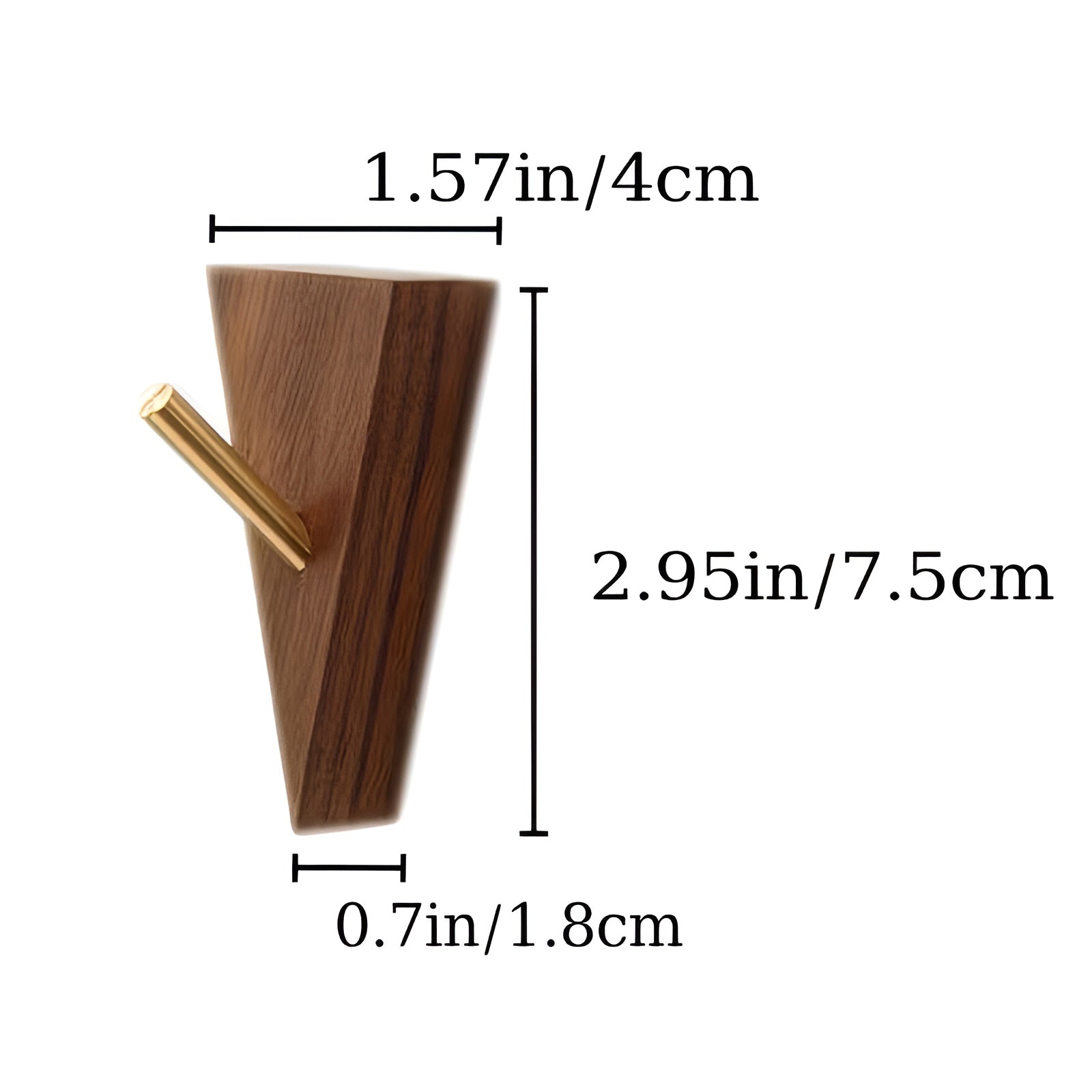 Wandhaken-Set (4 Stück) – Modernes Design im Nordischen Stil | Hochwertig & Dekorativ für Flur Bad und Schlafzimmer