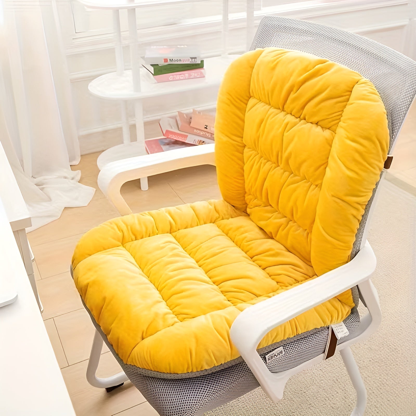 Dicke Sitzkissen für Stühle – weich warm und bequem | Ideal für den Wohnbereich und das Büro - Kissen
