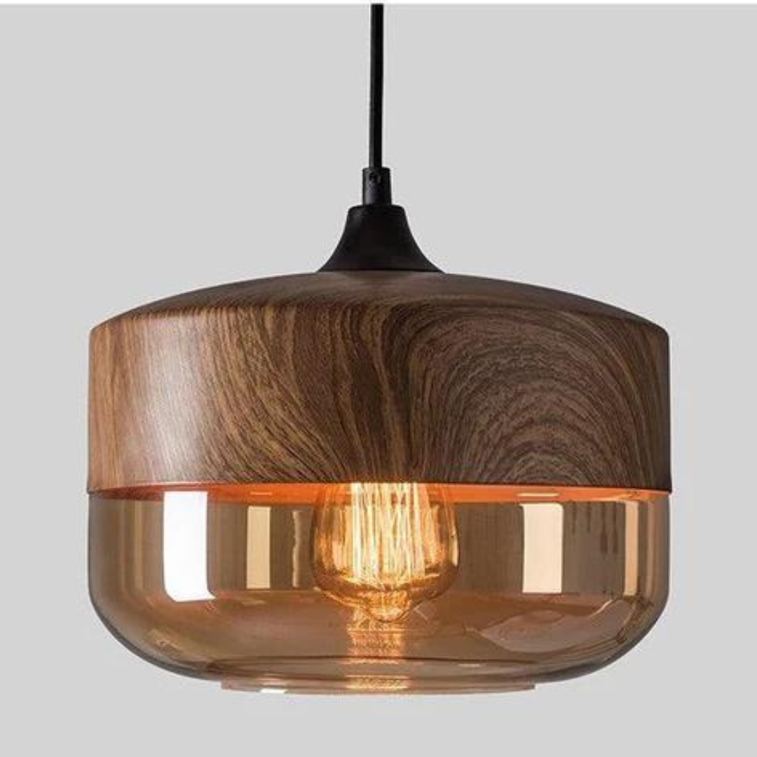 Pendelleuchte von unten, gleichmäßige Lichtverteilung