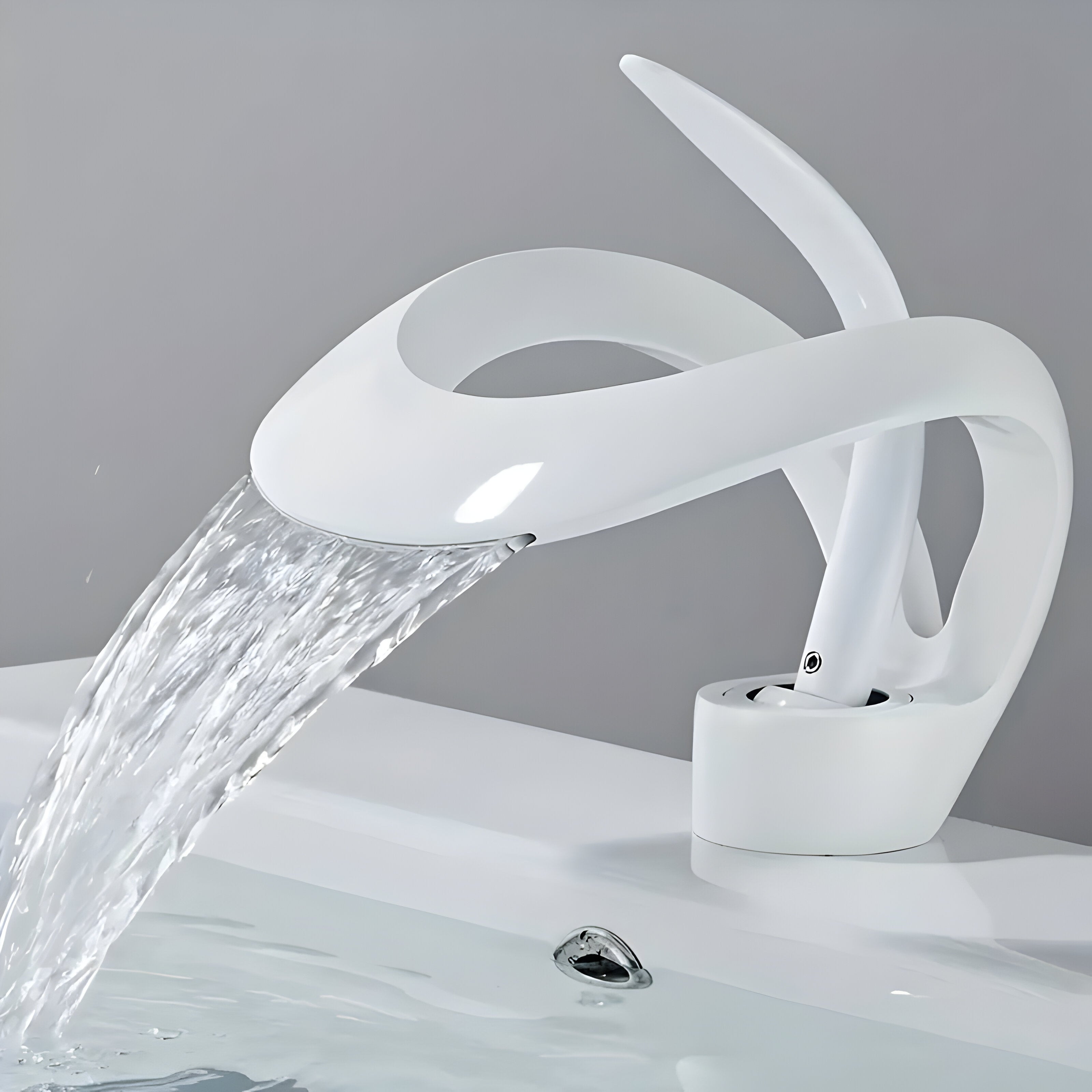 AquaGleam - Badezimmer-Waschbeckenarmatur Minimalistischer Stil
