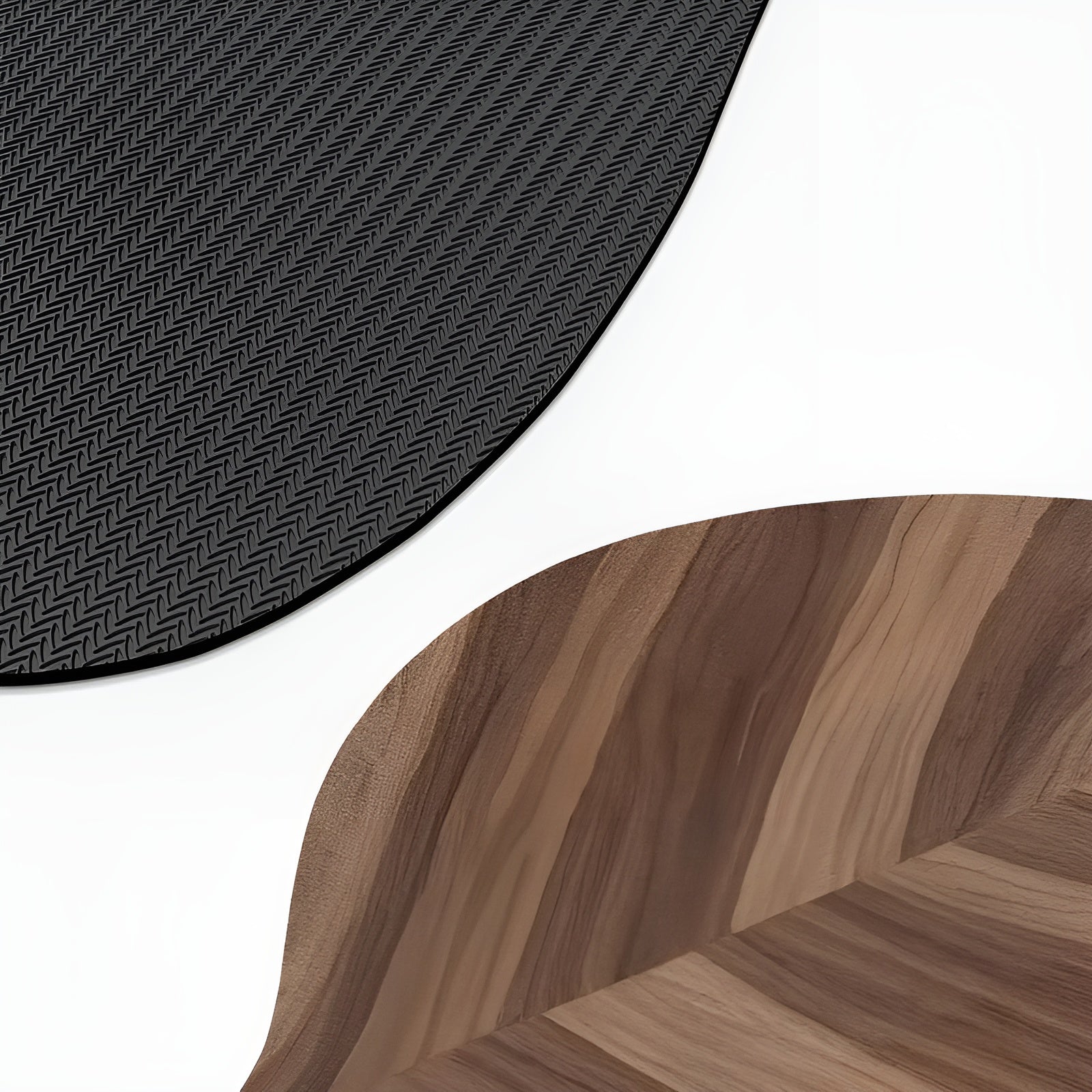 Badezimmerteppich in Blattform – Wasserabsorbierend & Rutschfest | Schnelltrocknende Badematte für Dusche, Badewanne & Waschbecken