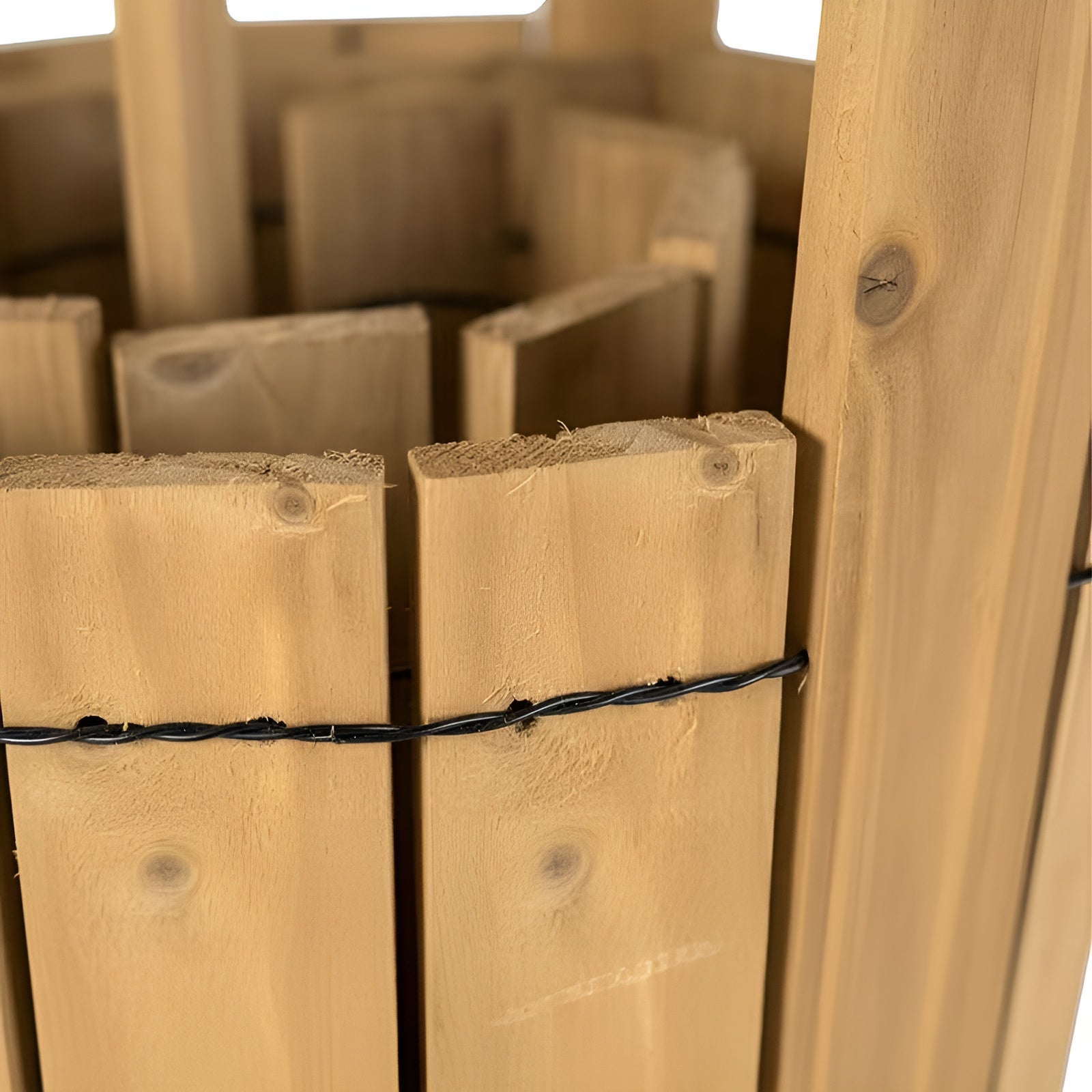 Hellbrauner Holzrahmen in Karottenform – Dekorativer Fotorahmen | Landhaus-Frühlings- und Osterdekoration