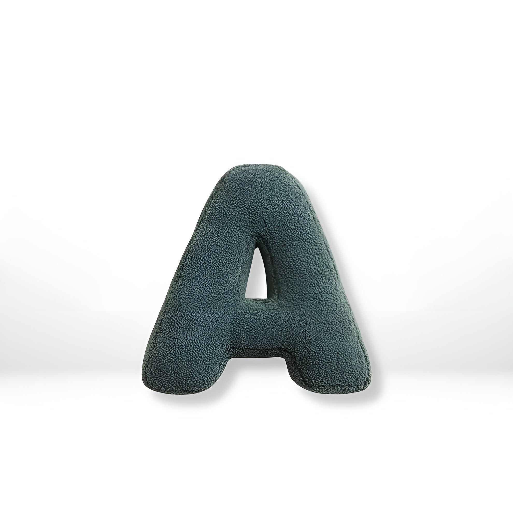 Samt Alphabet-Kissen – Weich & Dekorativ | Buchstaben A–Z für Sofa & Kinderzimmer - A - Kissen