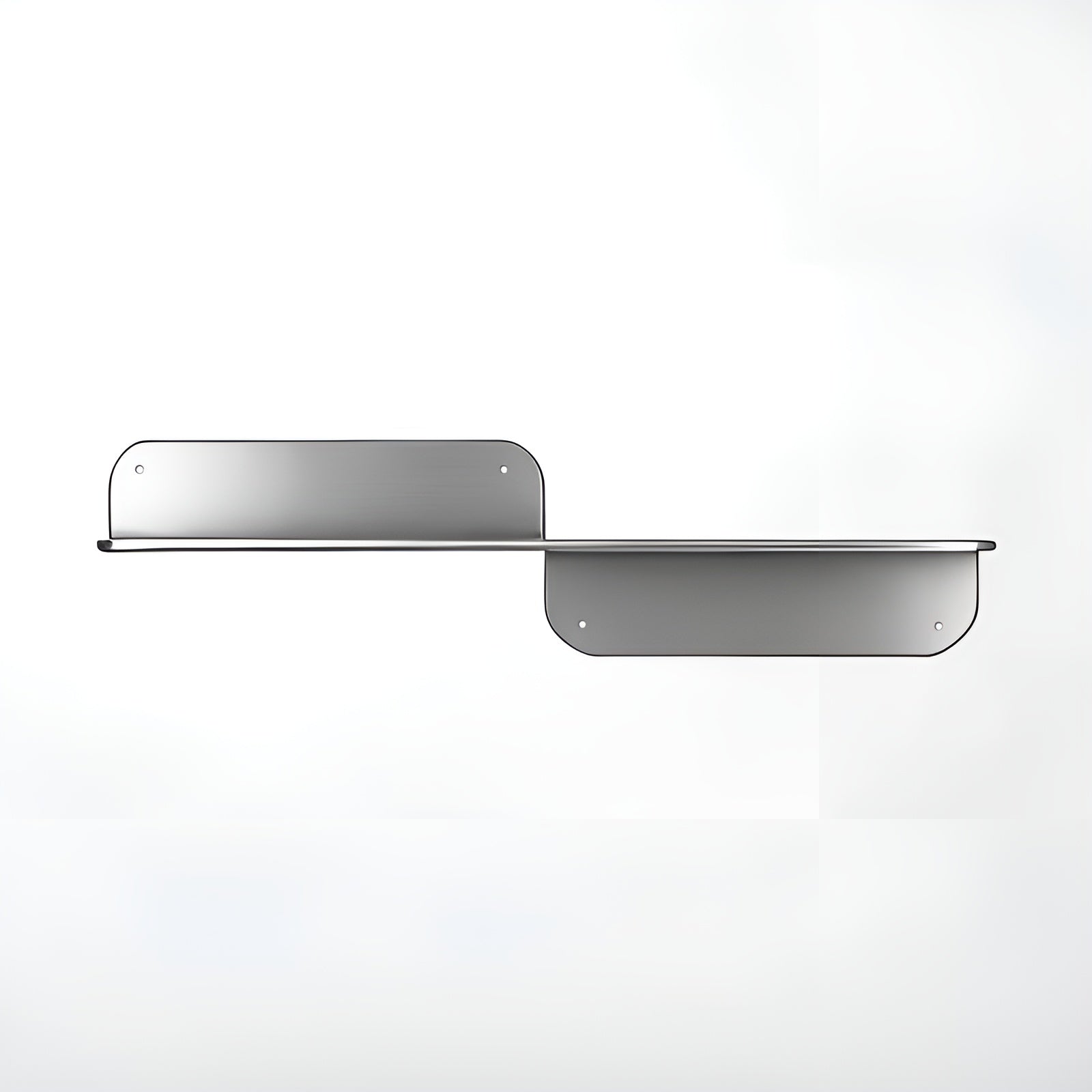 Schwebendes Wandregal im Minimalistischen Design – Stabil & Modern | Edelstahl Wandregal für Wohnzimmer