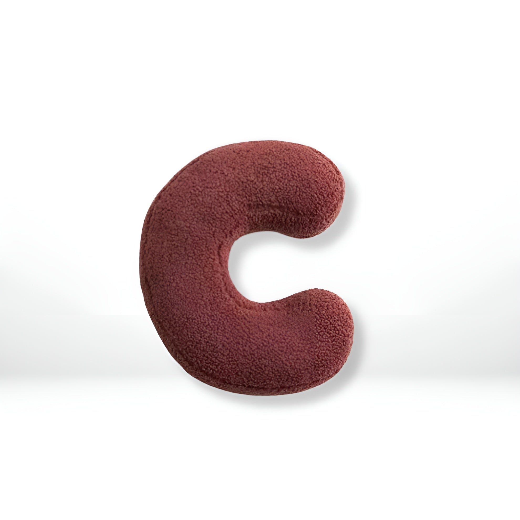 Samt Alphabet-Kissen – Weich & Dekorativ | Buchstaben A–Z für Sofa & Kinderzimmer - C - Kissen