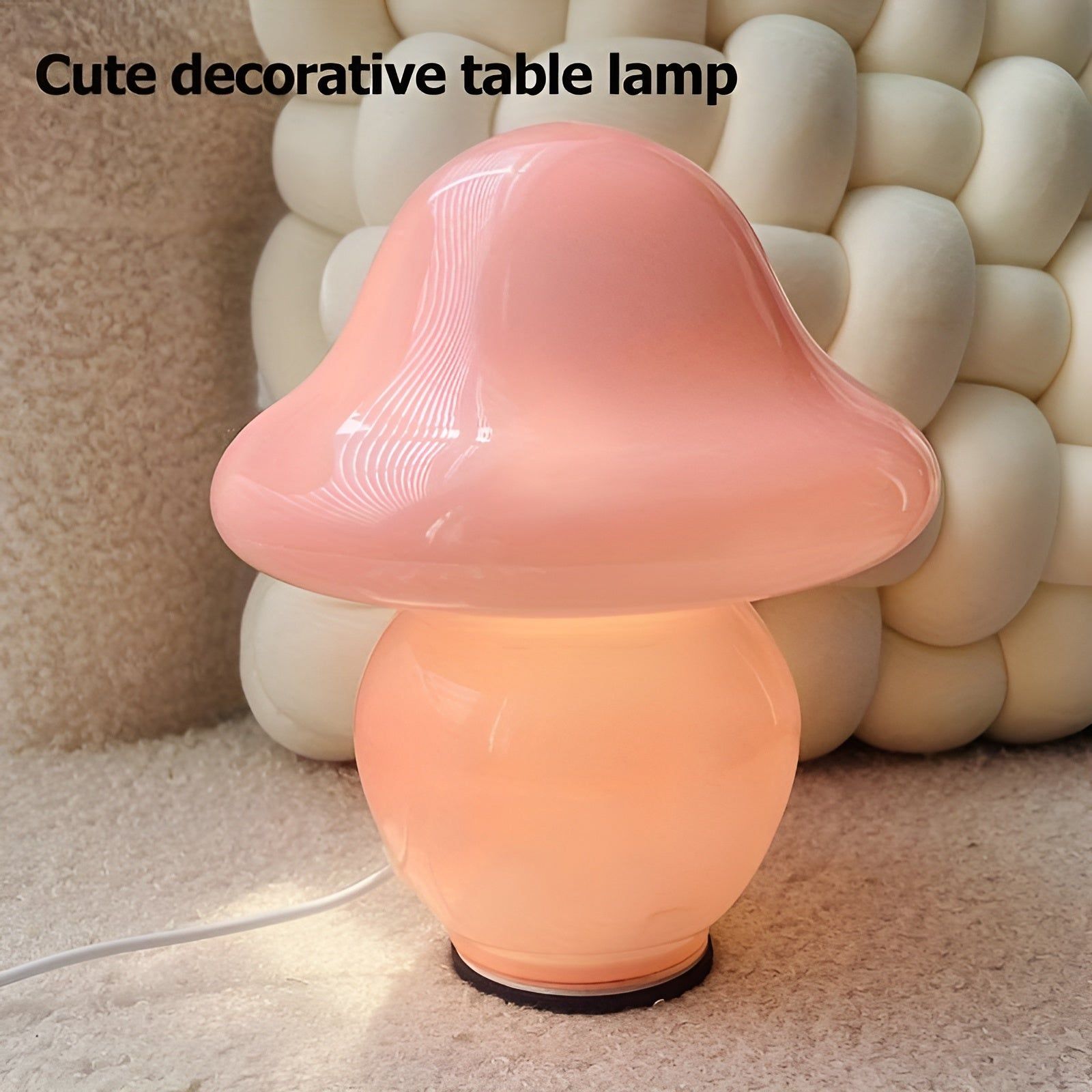 MushroomDream Lamp - Dekorative Mini-Pilz-Atmosphäre-Glaslampe Elegare