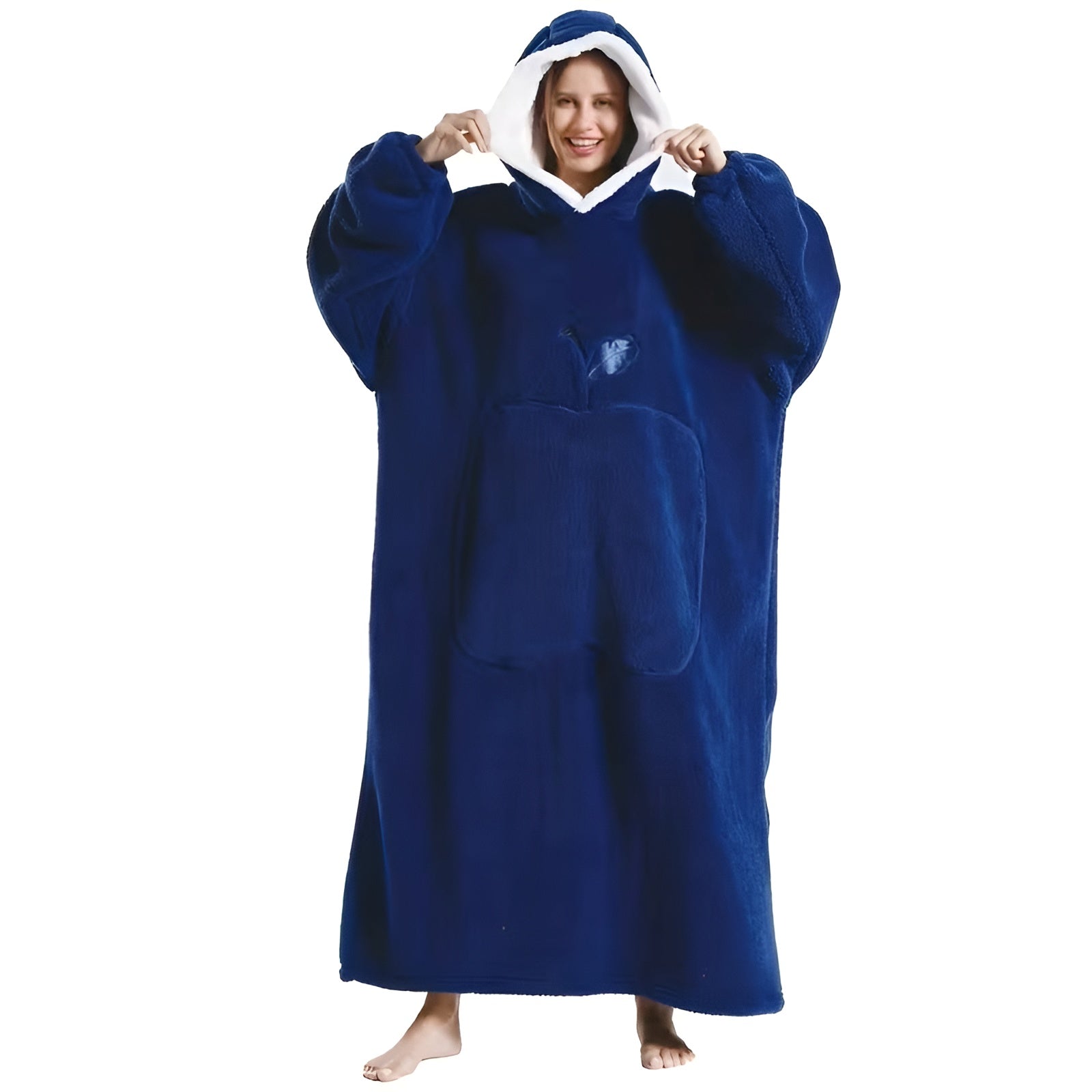 Kuschelige Hoodie-Decke – Warm Weich und Bequem | Ideal für Kalte Wintertage - Decke