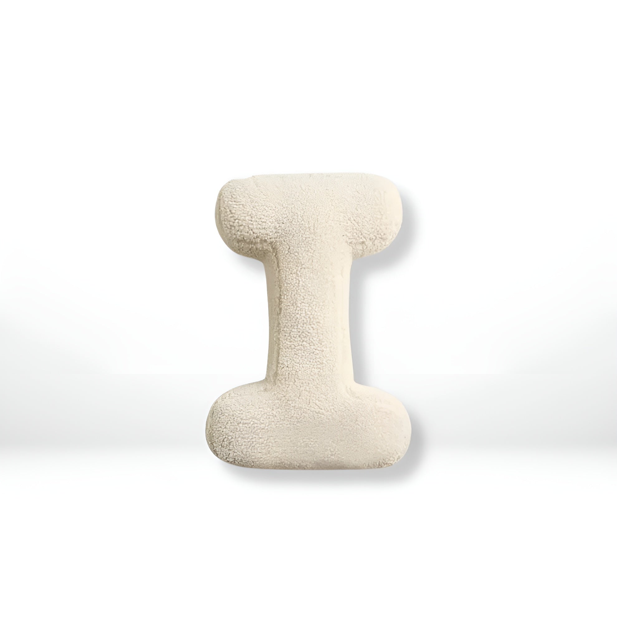 Samt Alphabet-Kissen – Weich & Dekorativ | Buchstaben A–Z für Sofa & Kinderzimmer - I - Kissen
