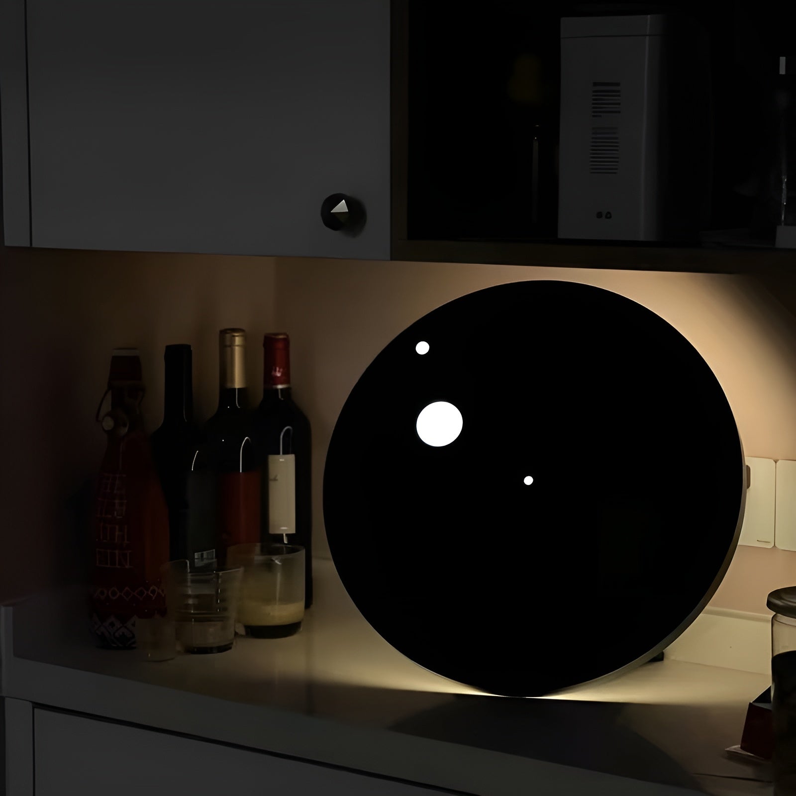 Moderne Wanduhr ohne Ticken – Lautlos & mit Großem Display | USB-Betrieben und Stilvolles Design